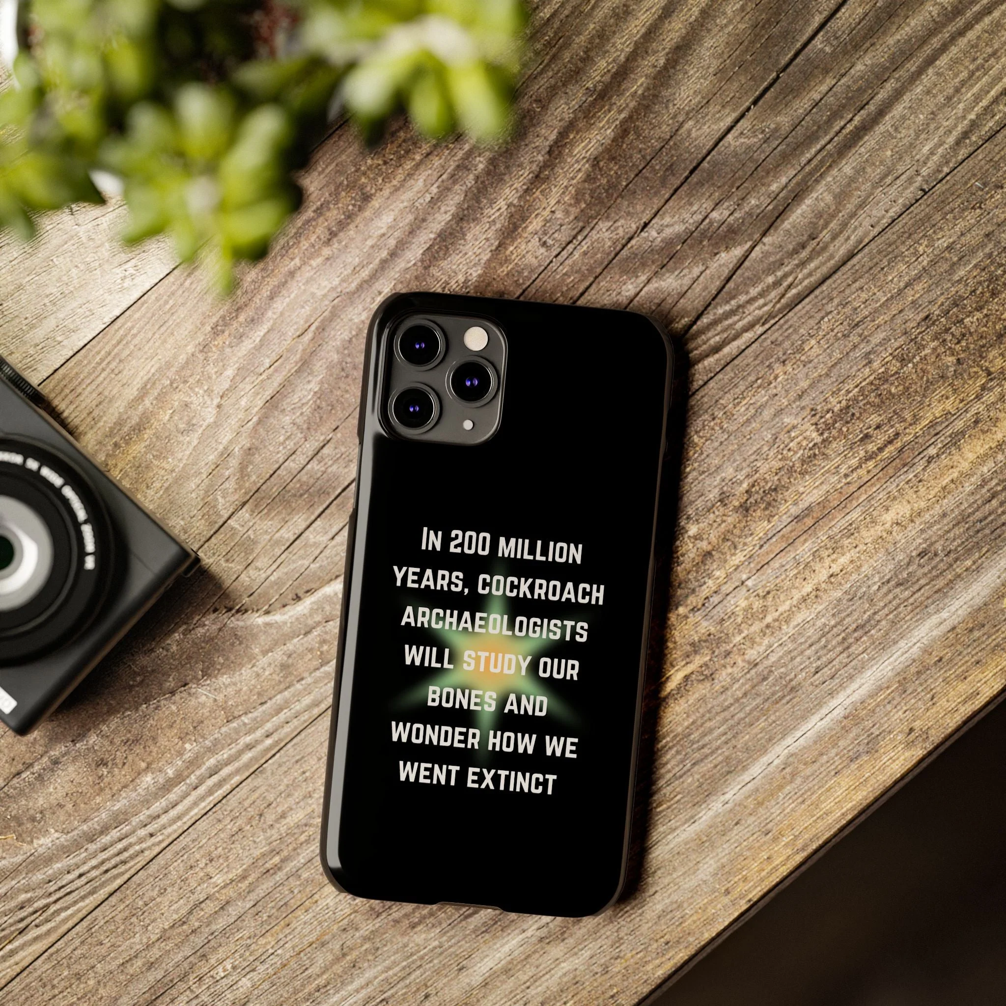 In 200 Million Years, Cockroach Archeologists Will Study Our Bones Slim Phone Case - Many iPhone Models Available - Image 39