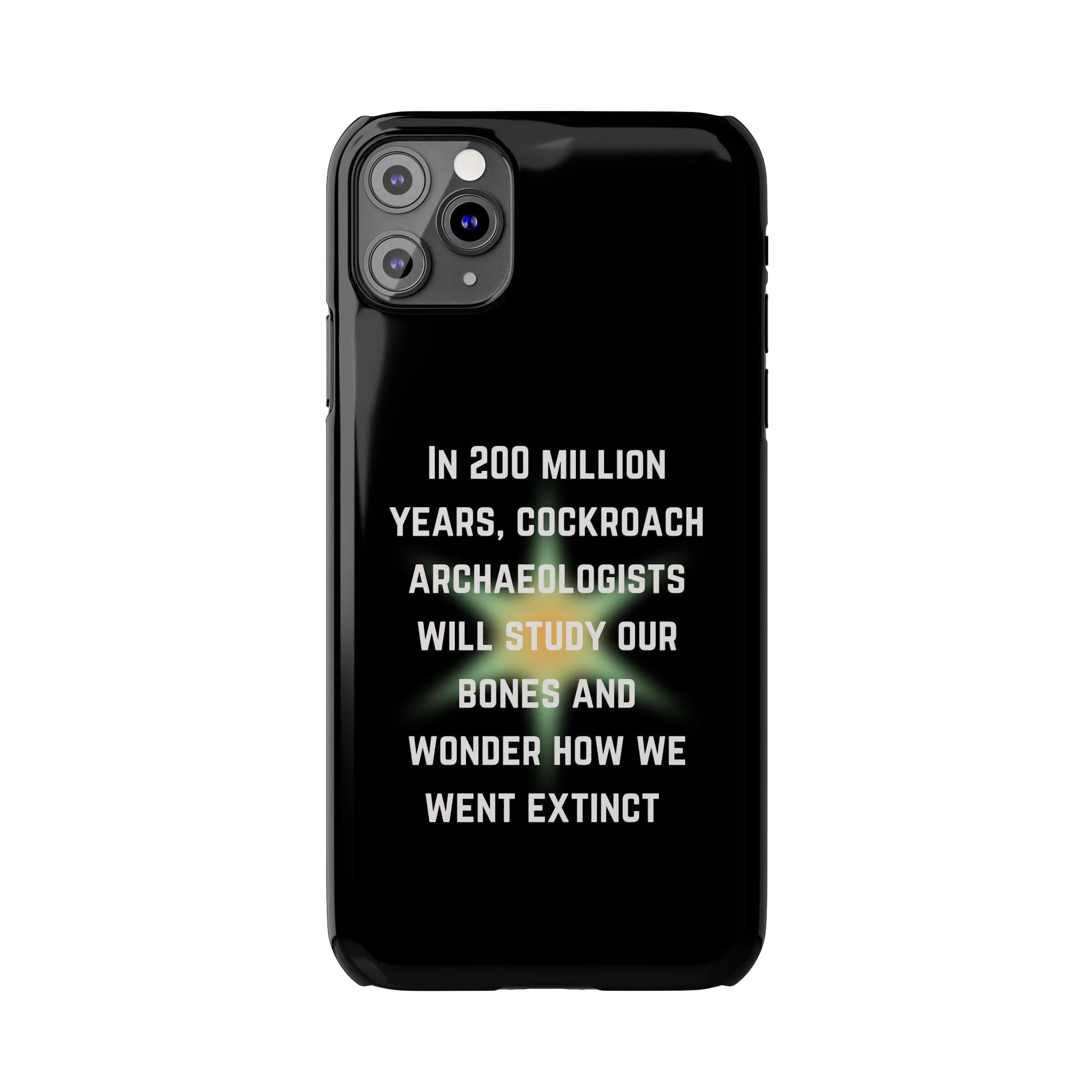 In 200 Million Years, Cockroach Archeologists Will Study Our Bones Slim Phone Case - Many iPhone Models Available - Image 40