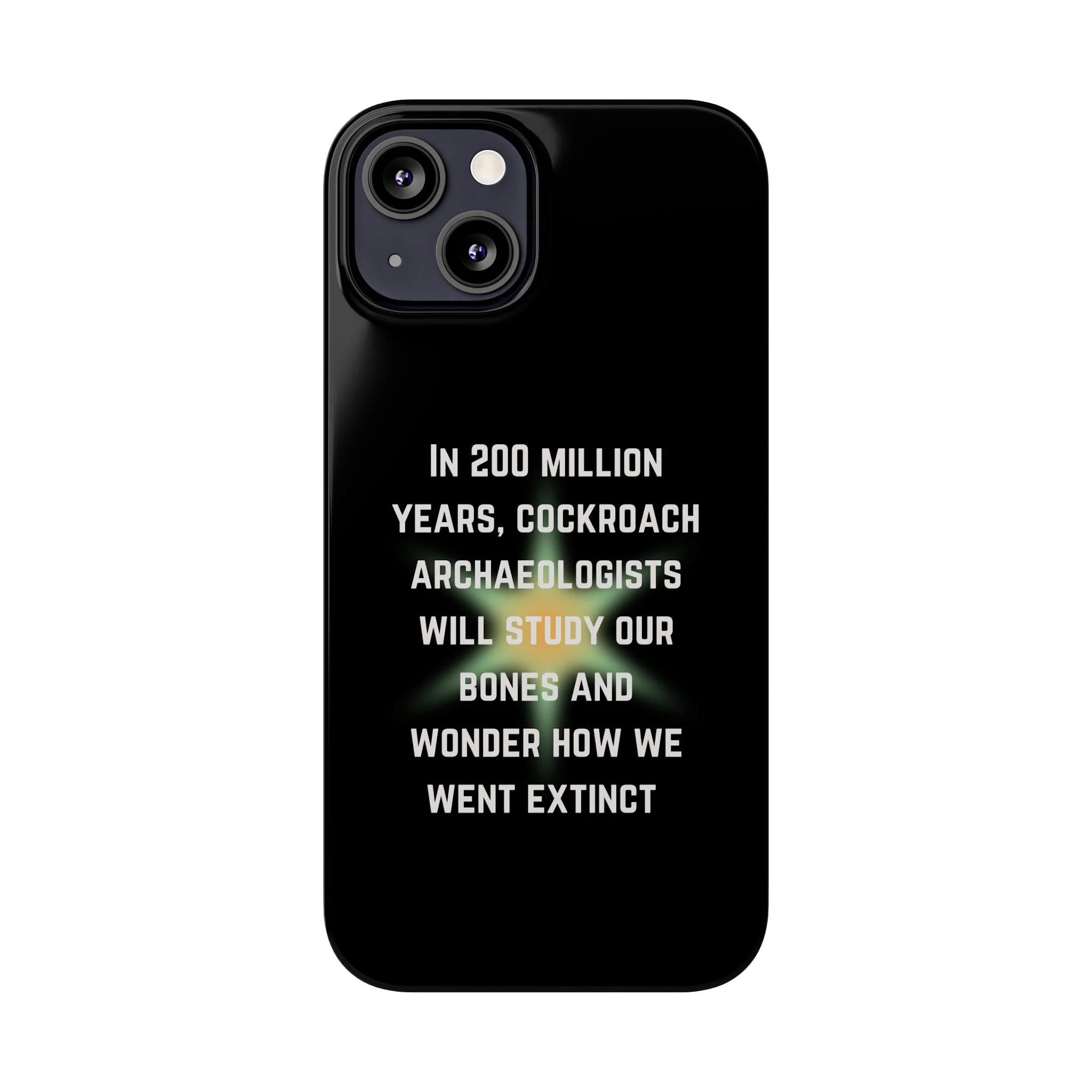 In 200 Million Years, Cockroach Archeologists Will Study Our Bones Slim Phone Case - Many iPhone Models Available - Image 43