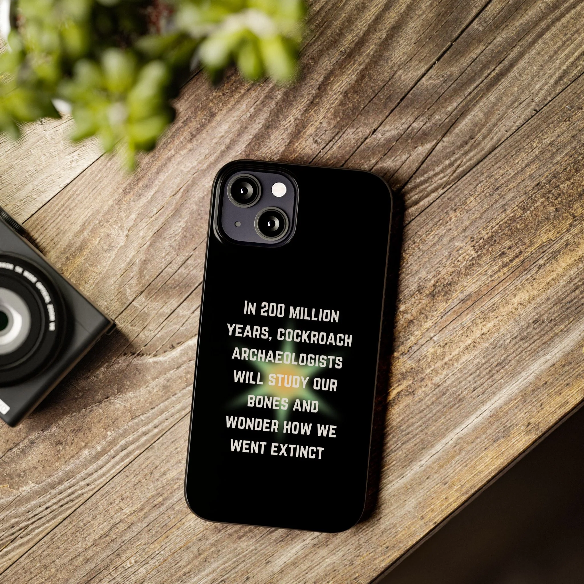 In 200 Million Years, Cockroach Archeologists Will Study Our Bones Slim Phone Case - Many iPhone Models Available - Image 45
