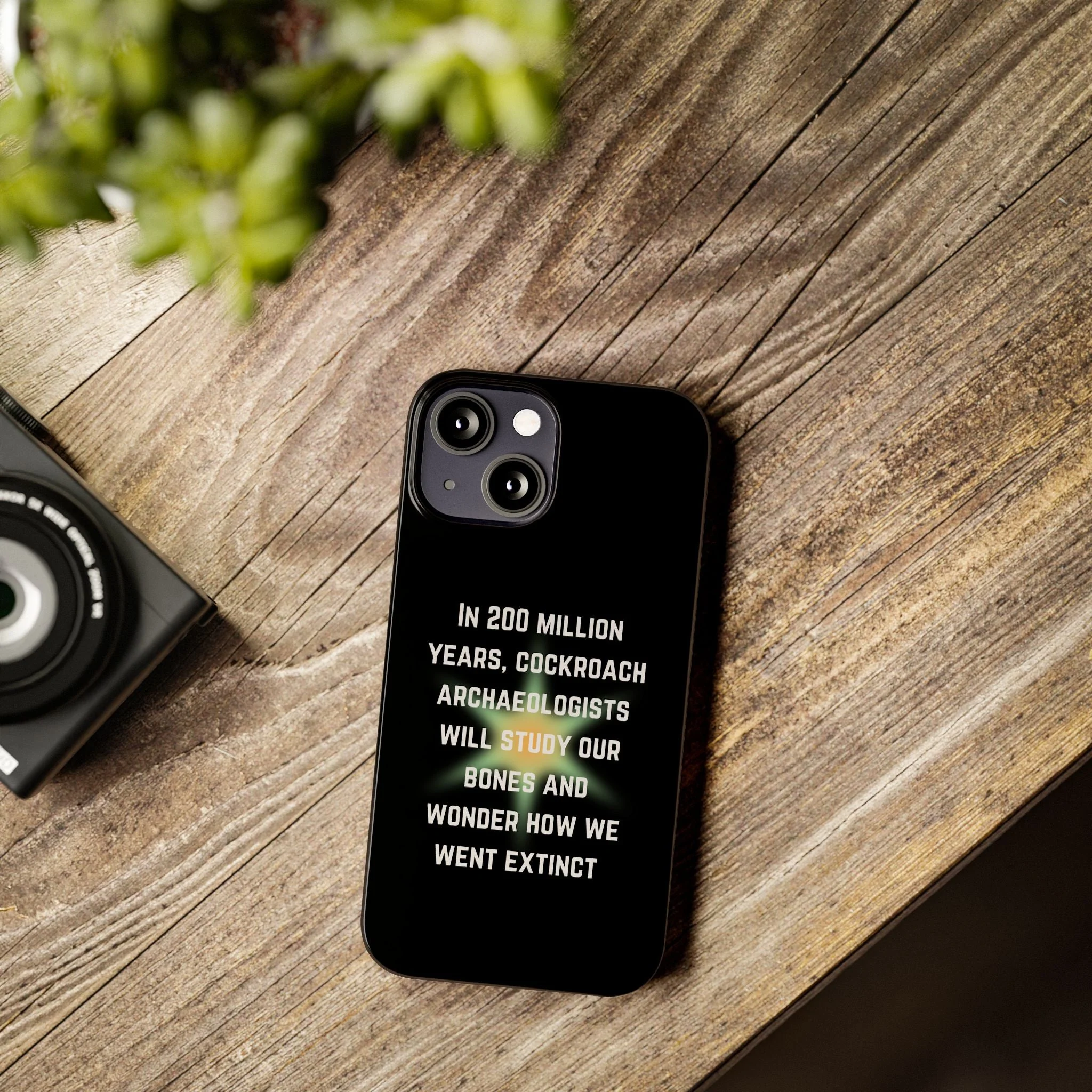 In 200 Million Years, Cockroach Archeologists Will Study Our Bones Slim Phone Case - Many iPhone Models Available - Image 48