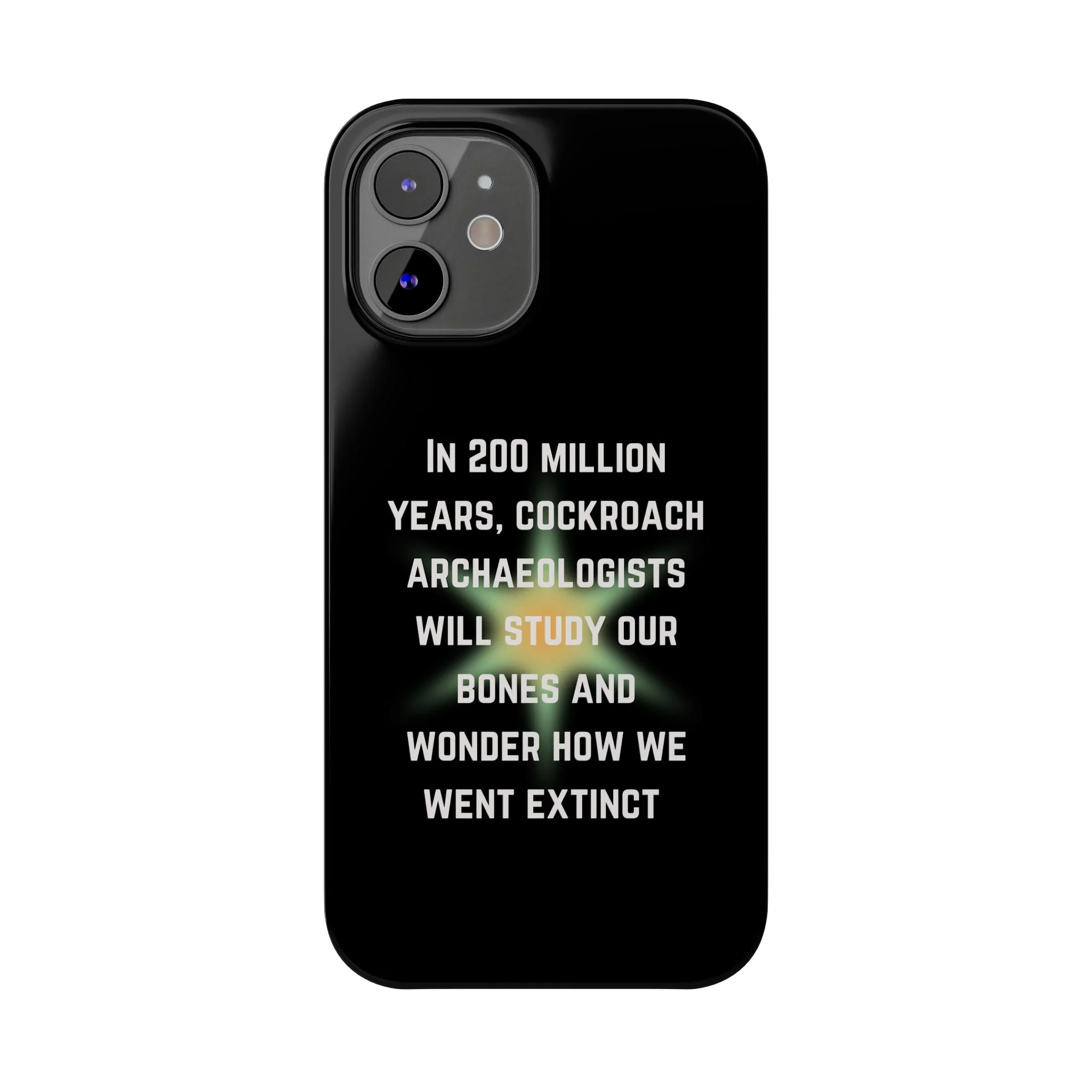 In 200 Million Years, Cockroach Archeologists Will Study Our Bones Slim Phone Case - Many iPhone Models Available - Image 58