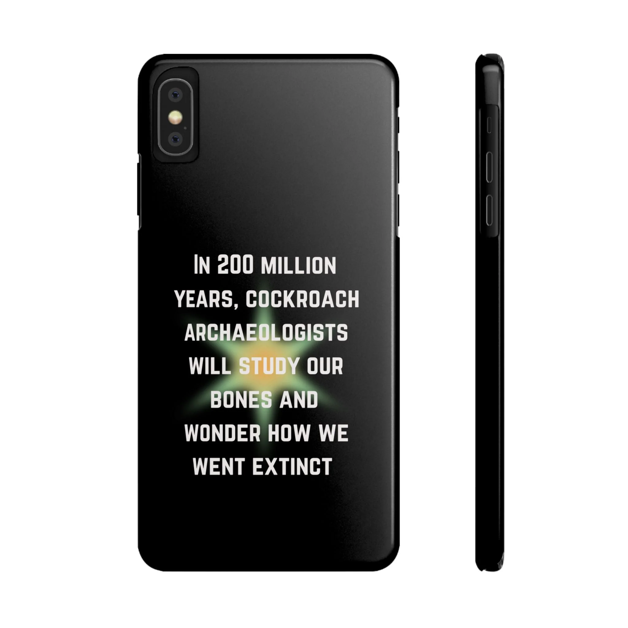 In 200 Million Years, Cockroach Archeologists Will Study Our Bones Slim Phone Case - Many iPhone Models Available - Image 6