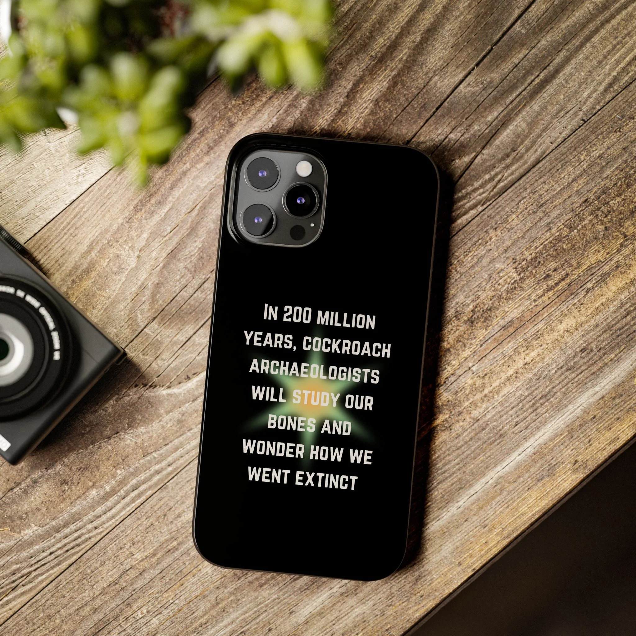In 200 Million Years, Cockroach Archeologists Will Study Our Bones Slim Phone Case - Many iPhone Models Available - Image 63