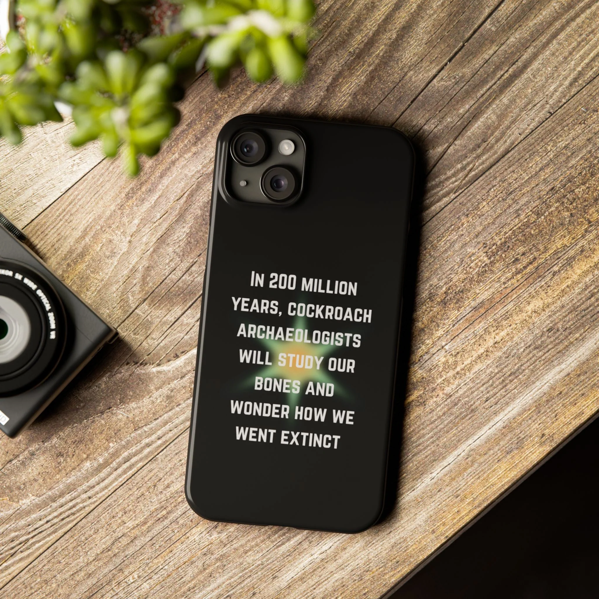 In 200 Million Years, Cockroach Archeologists Will Study Our Bones Slim Phone Case - Many iPhone Models Available - Image 69