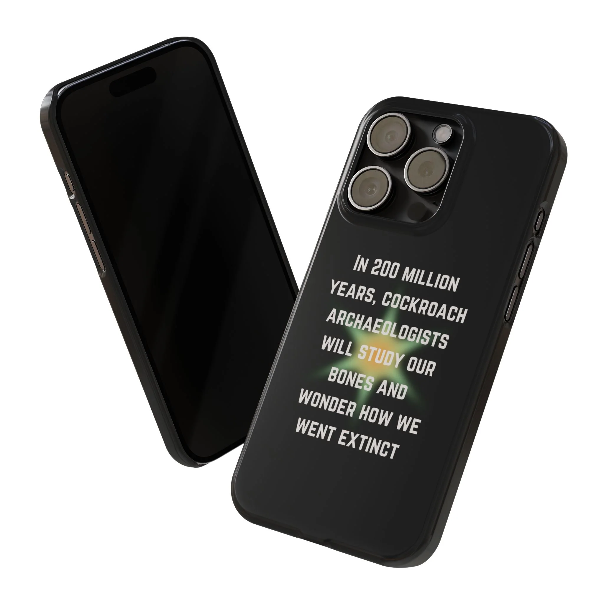 In 200 Million Years, Cockroach Archeologists Will Study Our Bones Slim Phone Case - Many iPhone Models Available - Image 70