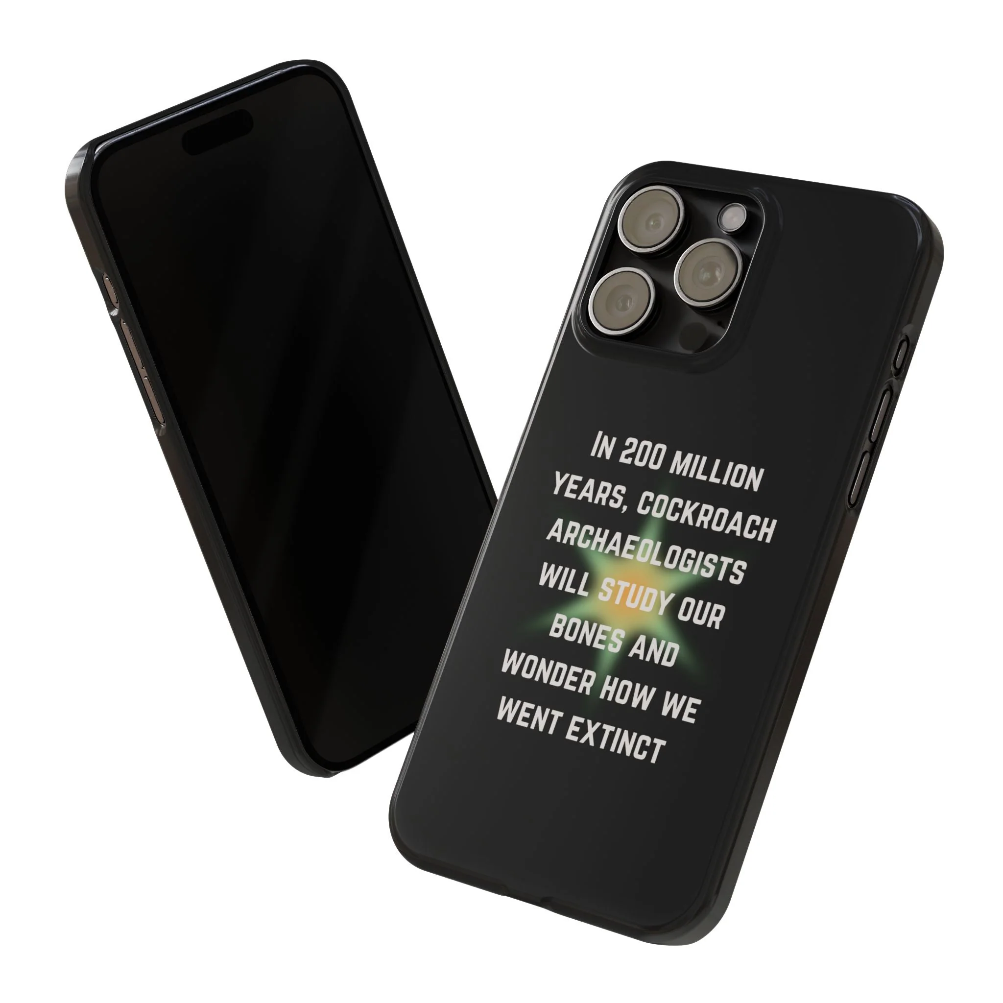 In 200 Million Years, Cockroach Archeologists Will Study Our Bones Slim Phone Case - Many iPhone Models Available - Image 72