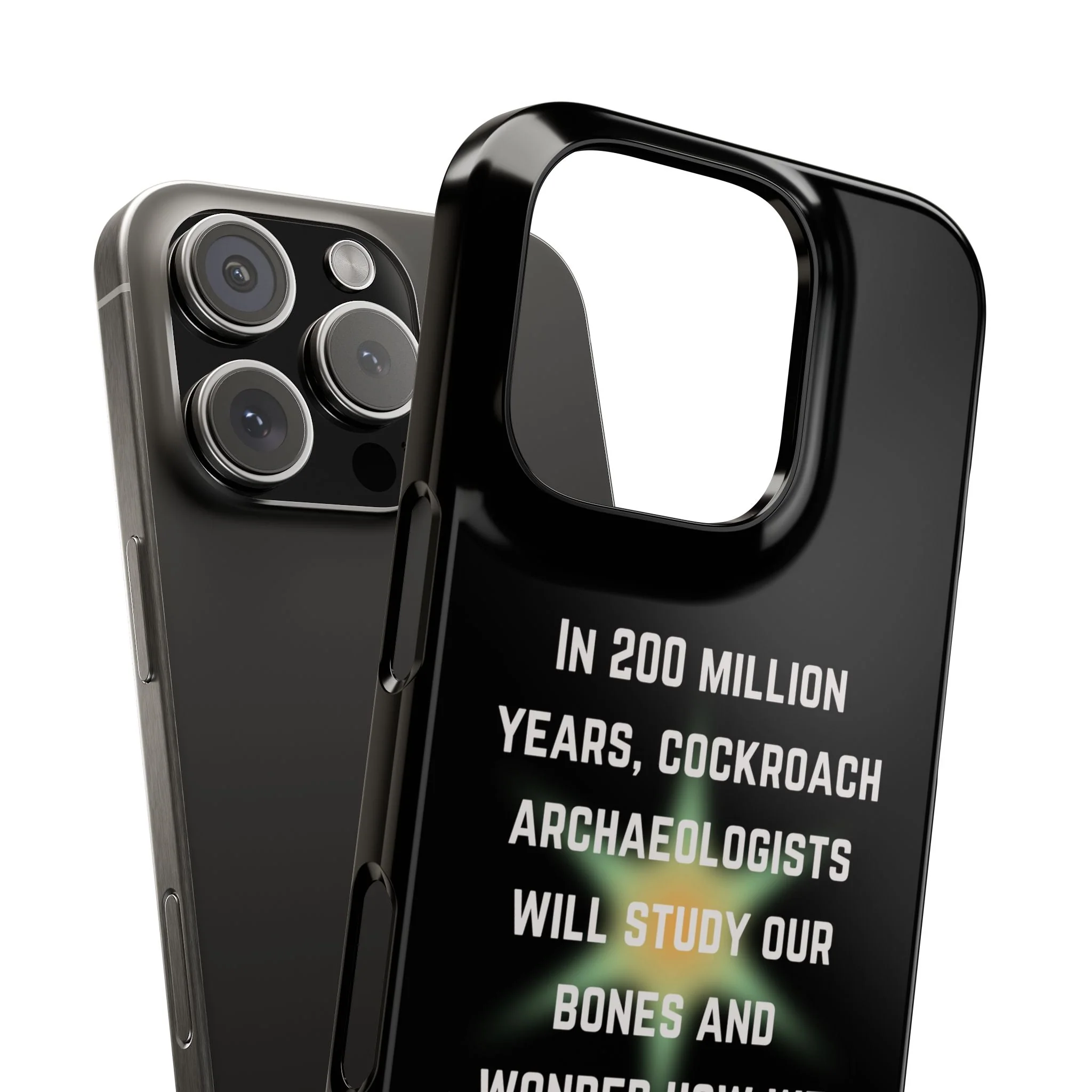 In 200 Million Years, Cockroach Archeologists Will Study Our Bones Slim Phone Case - Many iPhone Models Available - Image 77