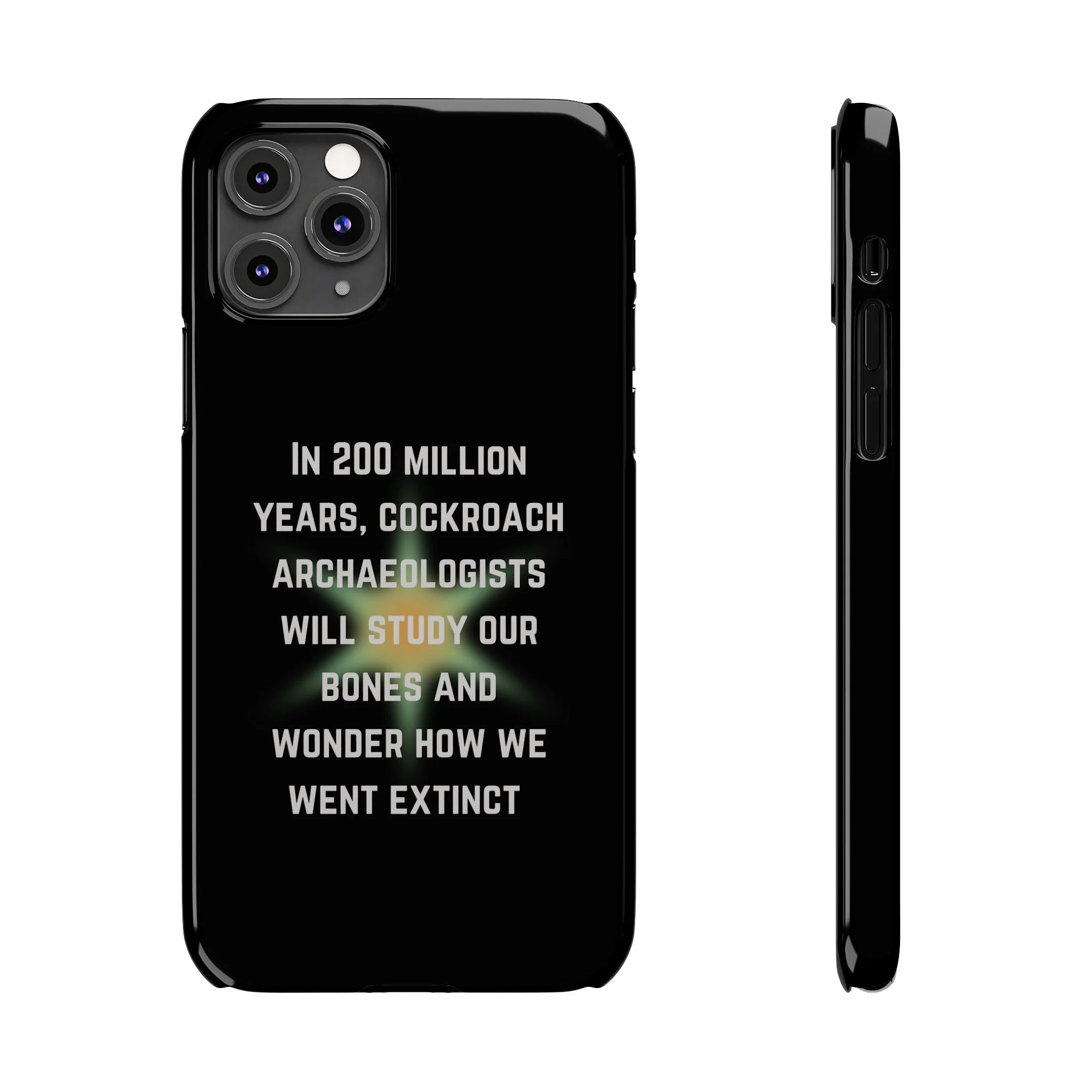 In 200 Million Years, Cockroach Archeologists Will Study Our Bones Slim Phone Case - Many iPhone Models Available - Image 9