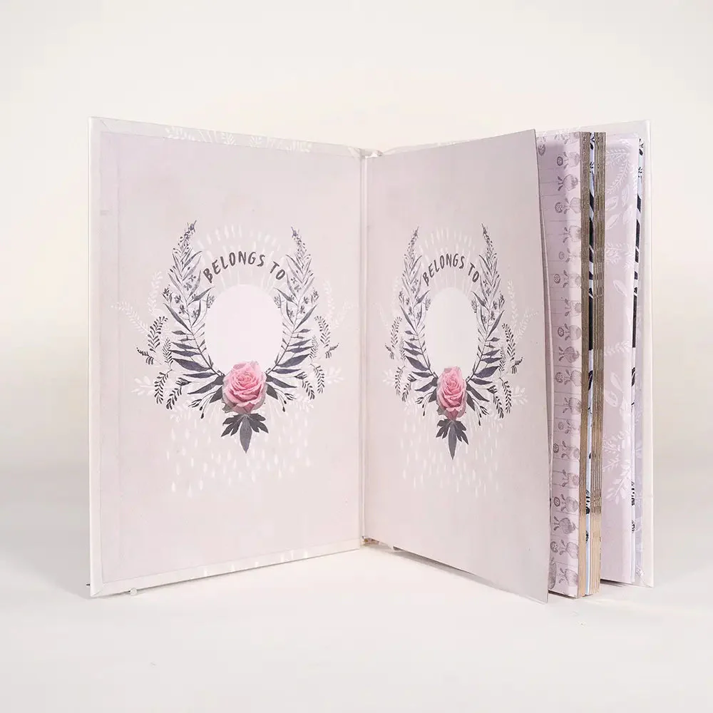 In The Flow Luxury Hardback Notebook Journal - Illustrated Inside - Image 2