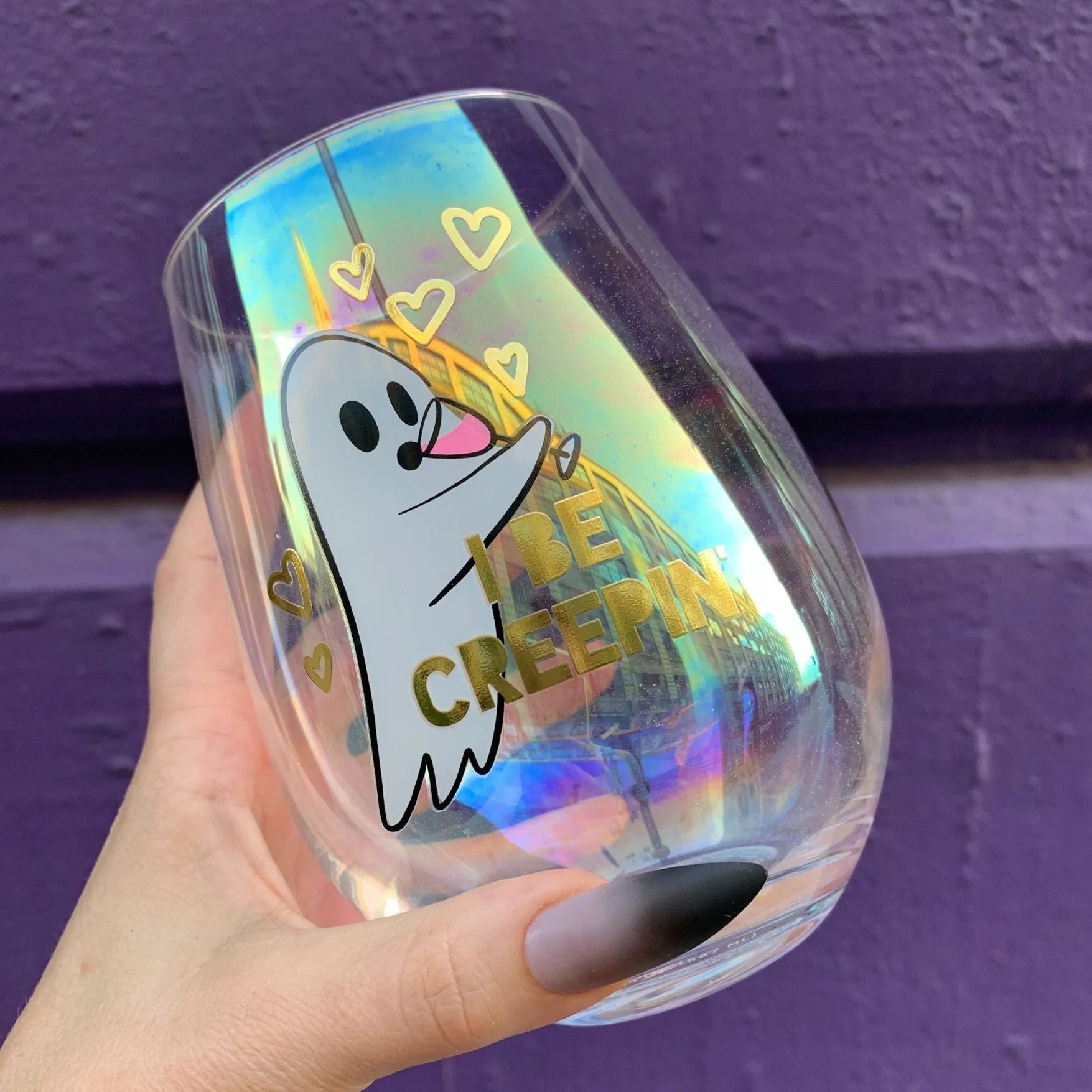 Individual Wine, Jumbo Wine, and Champagne Glasses with Cute Sayings | 30+ Options! - Image 112