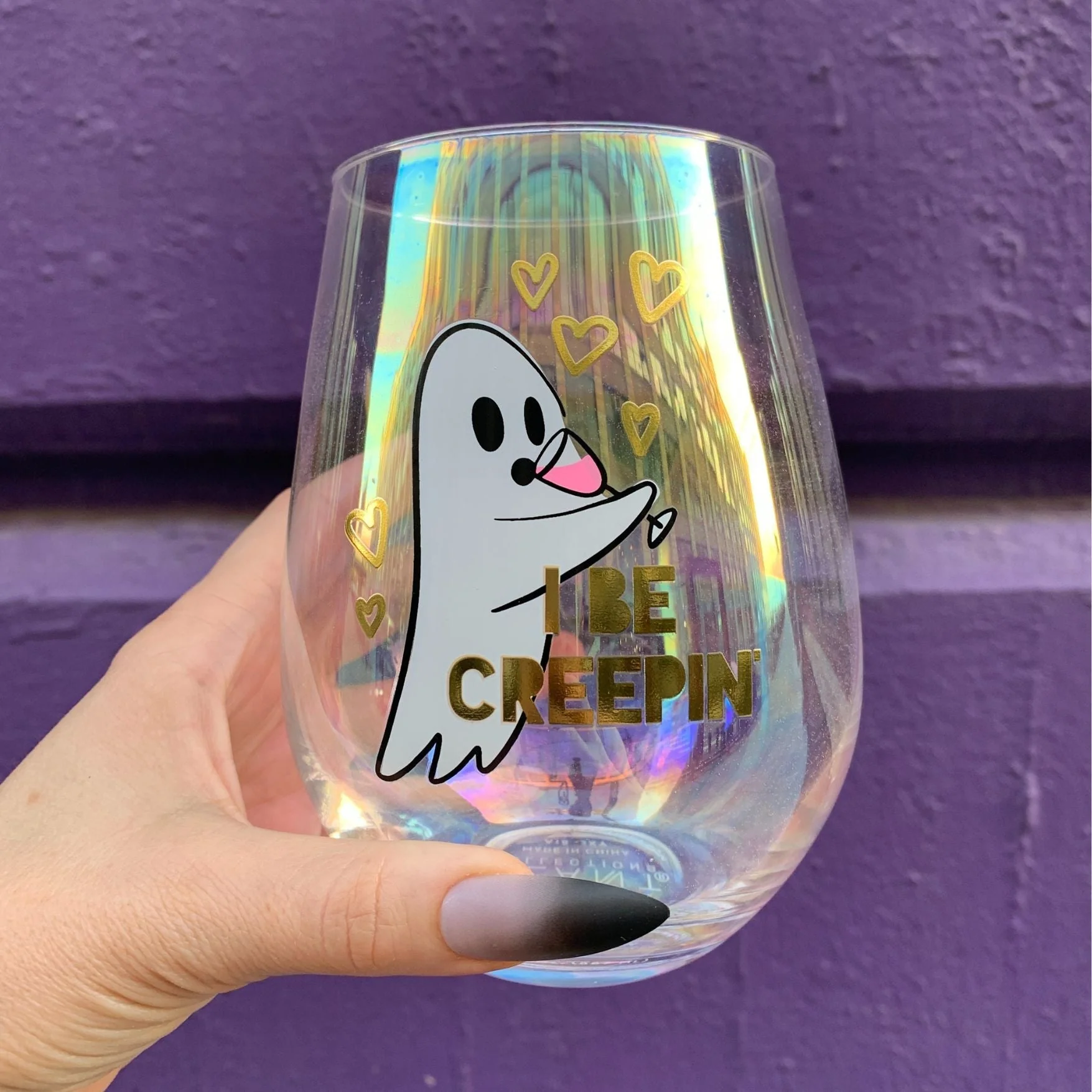 Individual Wine, Jumbo Wine, and Champagne Glasses with Cute Sayings | 30+ Options! - Image 114