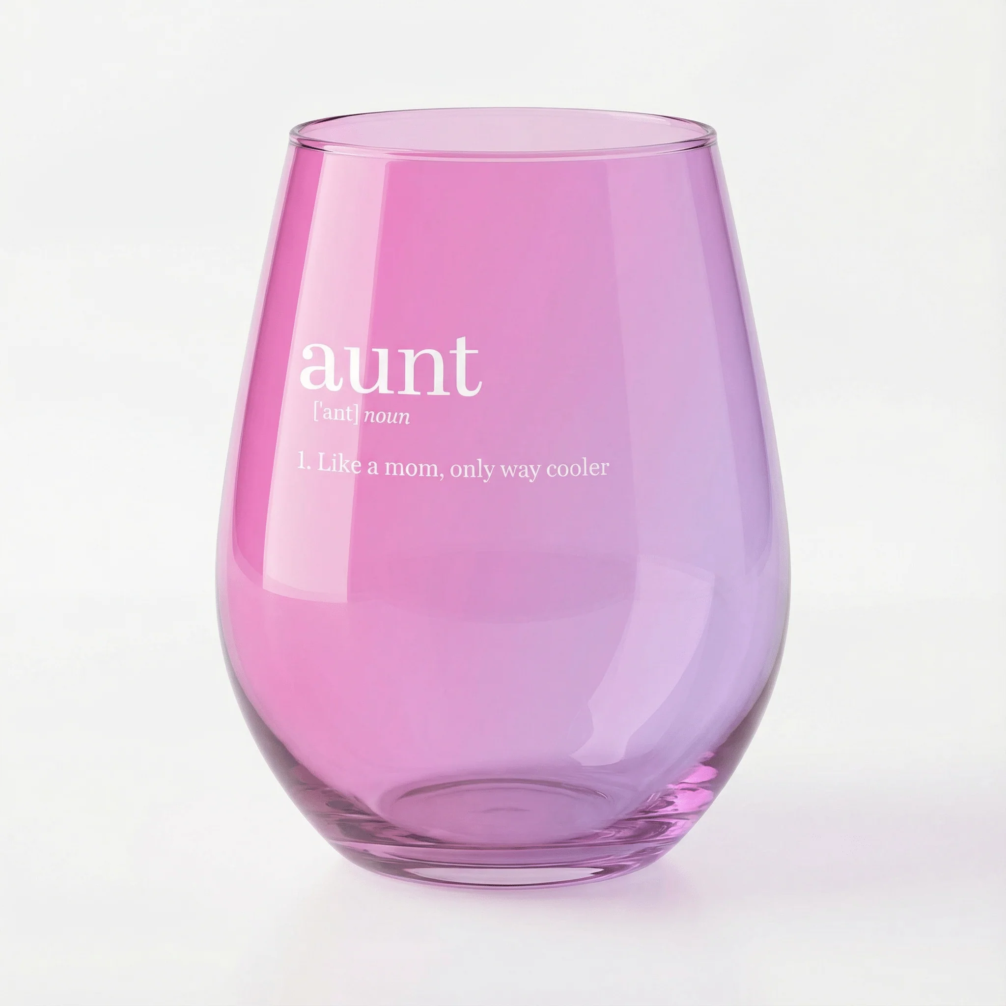 Individual Wine, Jumbo Wine, and Champagne Glasses with Cute Sayings | 30+ Options! - Image 125
