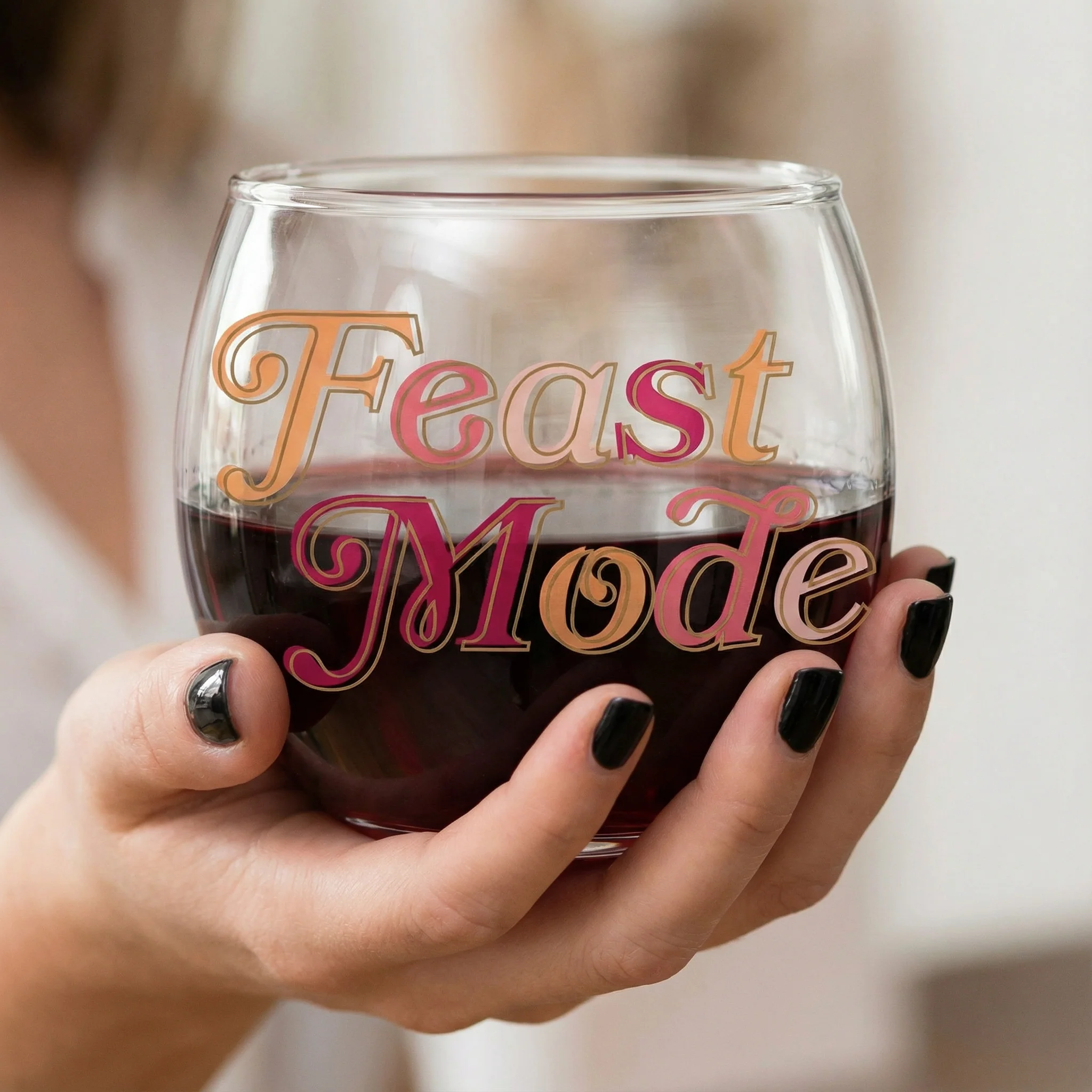Individual Wine, Jumbo Wine, and Champagne Glasses with Cute Sayings | 30+ Options! - Image 28