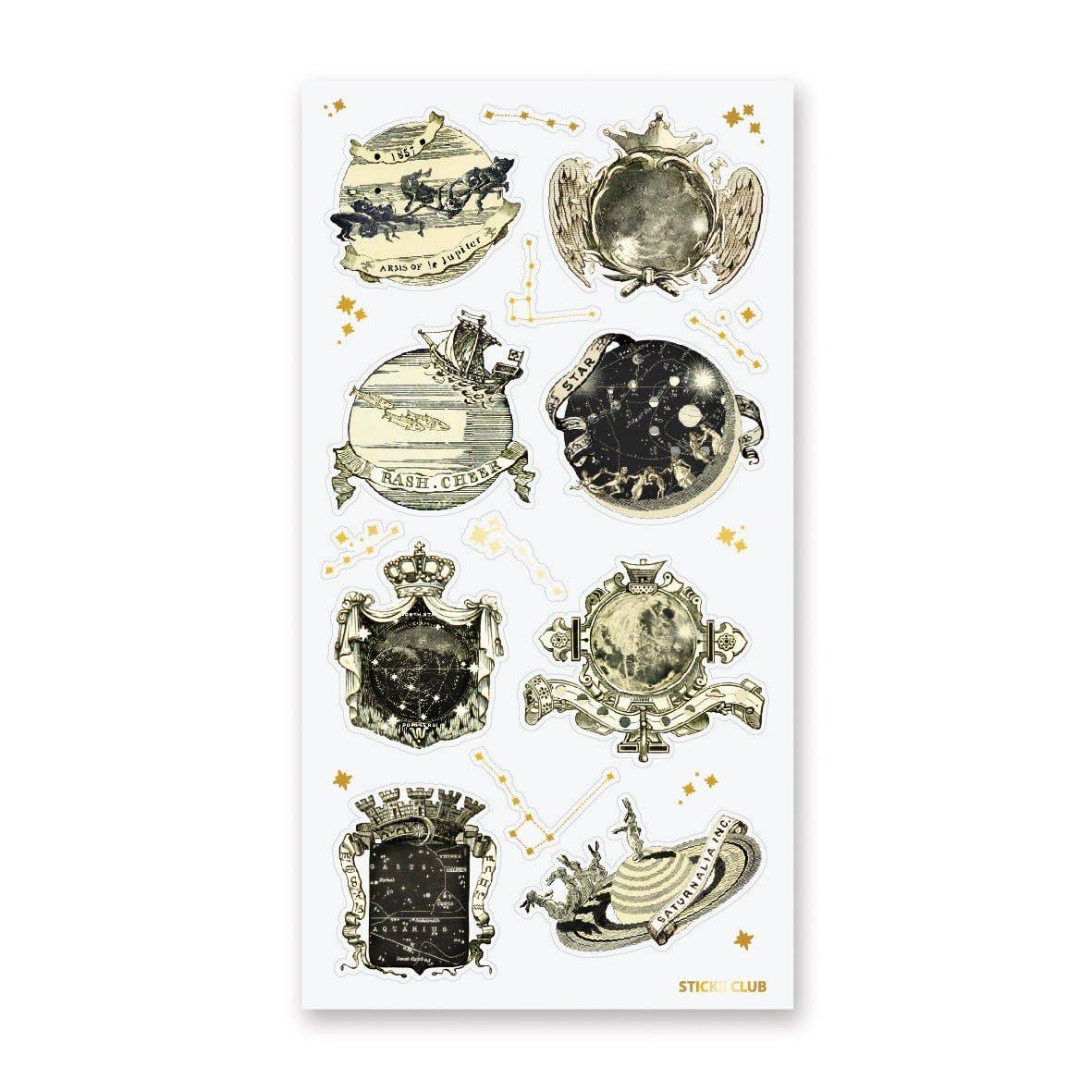 Interstellar Heralds Sticker Sheet | Constellation Astrology - Image 2