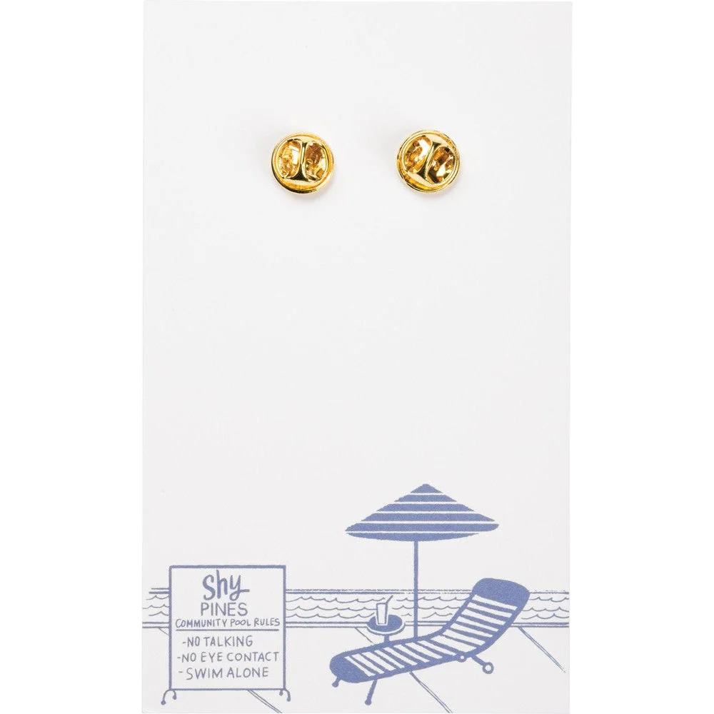 Introverts Unite (From Their Own Houses) Enamel Pin with Gift Card - Image 7