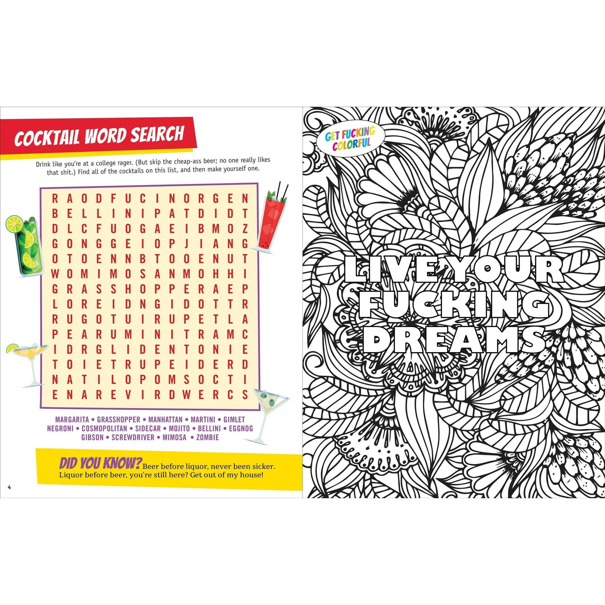 It's All F*cking Fun and Games | Adult Fun Activity Book - Image 7