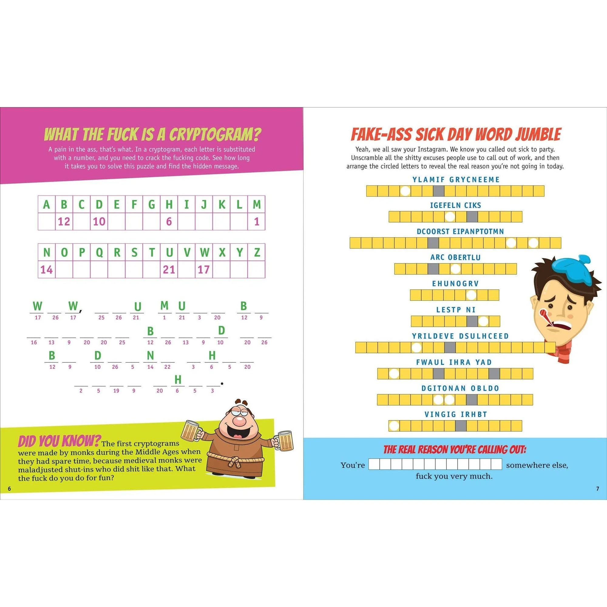 It's All F*cking Fun and Games | Adult Fun Activity Book - Image 8