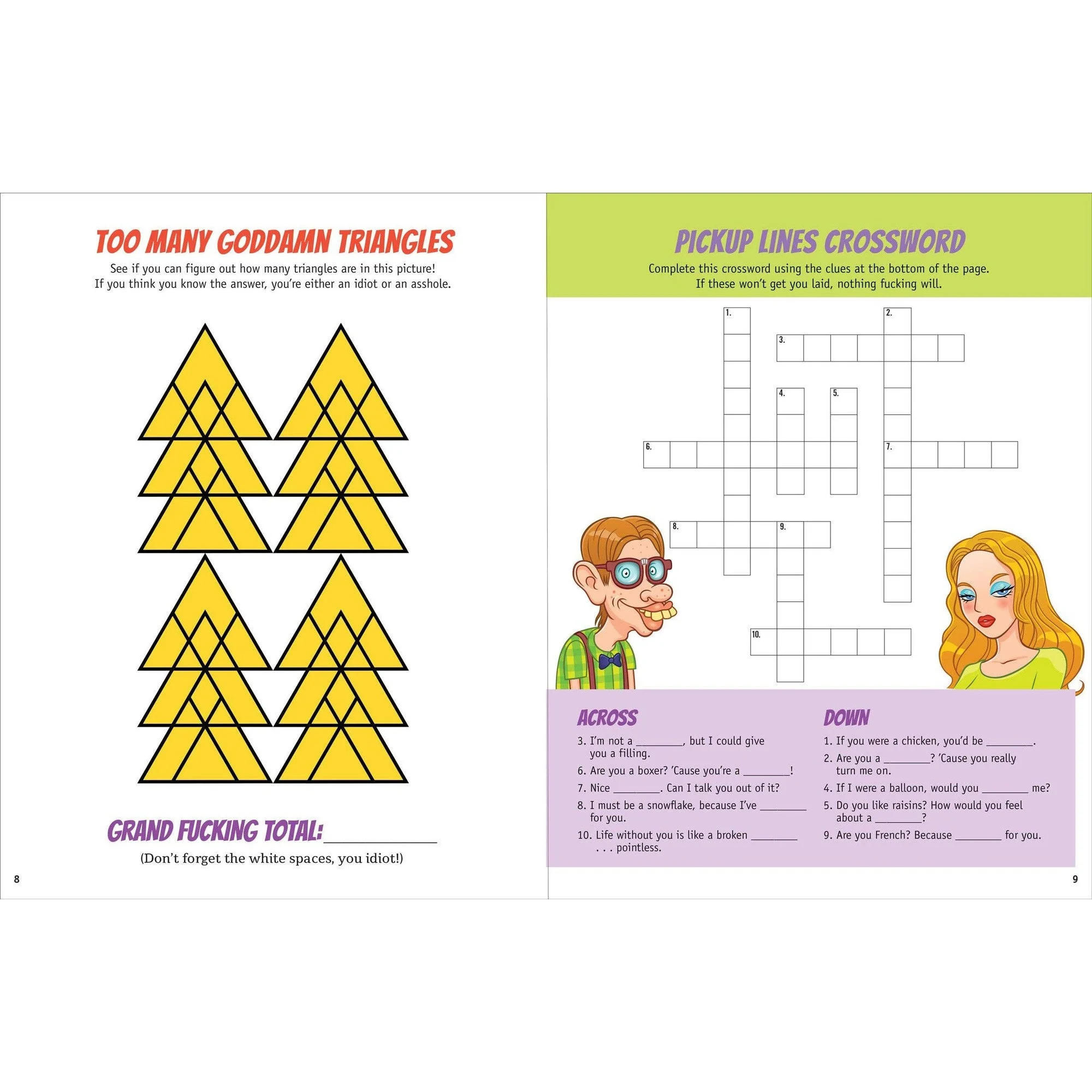 It's All F*cking Fun and Games | Adult Fun Activity Book - Image 9