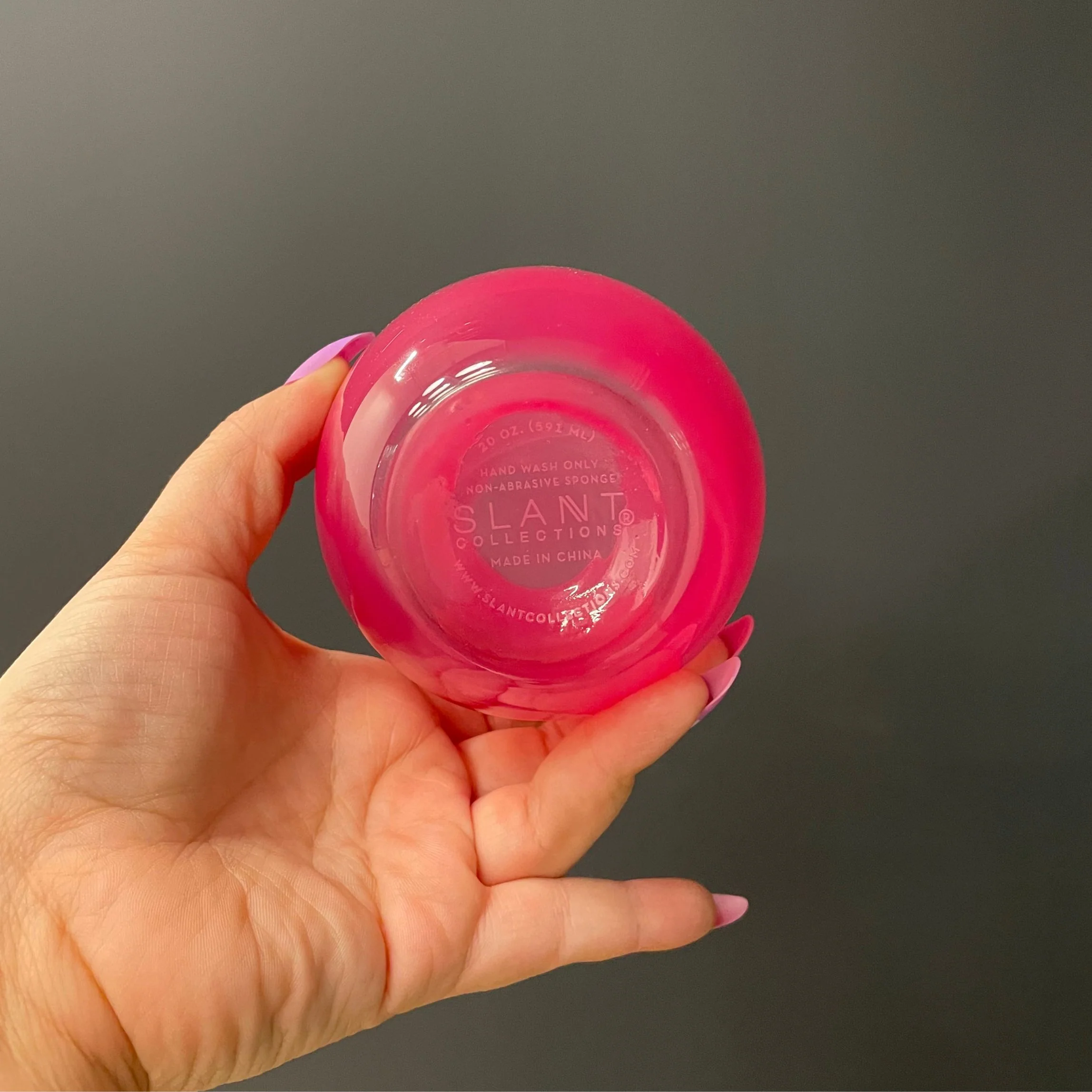 It's Called Self Care Stemless Wine Glass in Pink | 20oz - Image 9