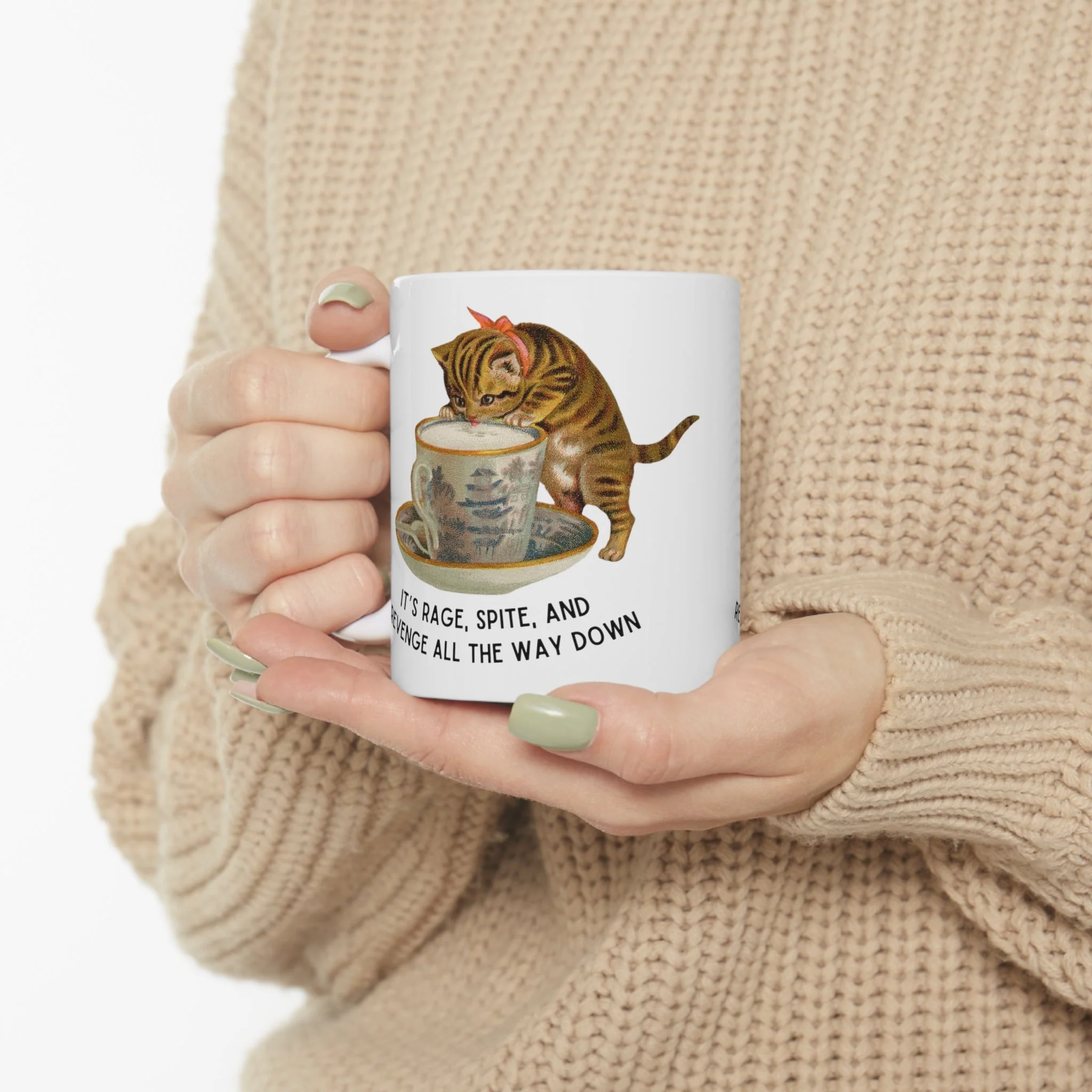 It's Rage, Spite, and Revenge All the Way Down Ceramic Mug 11oz - Image 6