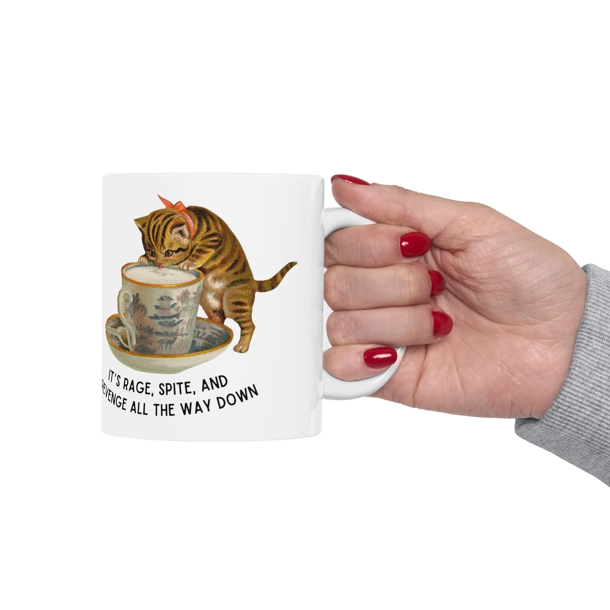 It's Rage, Spite, and Revenge All the Way Down Ceramic Mug 11oz - Image 7