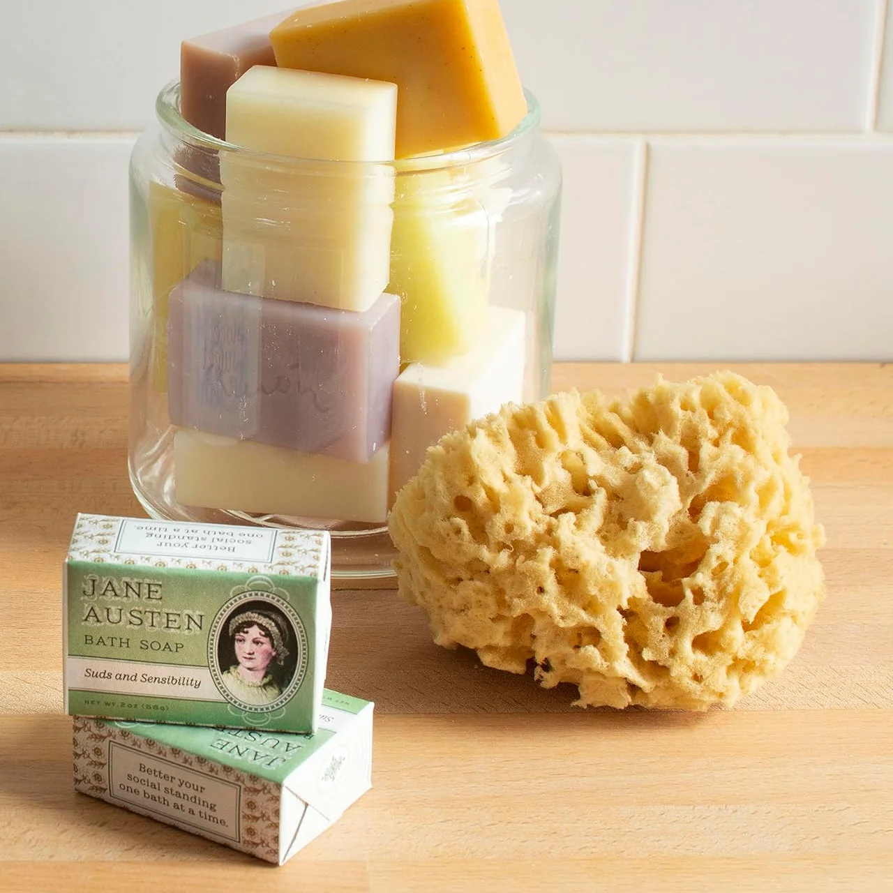 Jane Austen Bath Soap | Lavender Scented Mini Literary Guest Soap | Novelty Book Lover Gift - Image 4