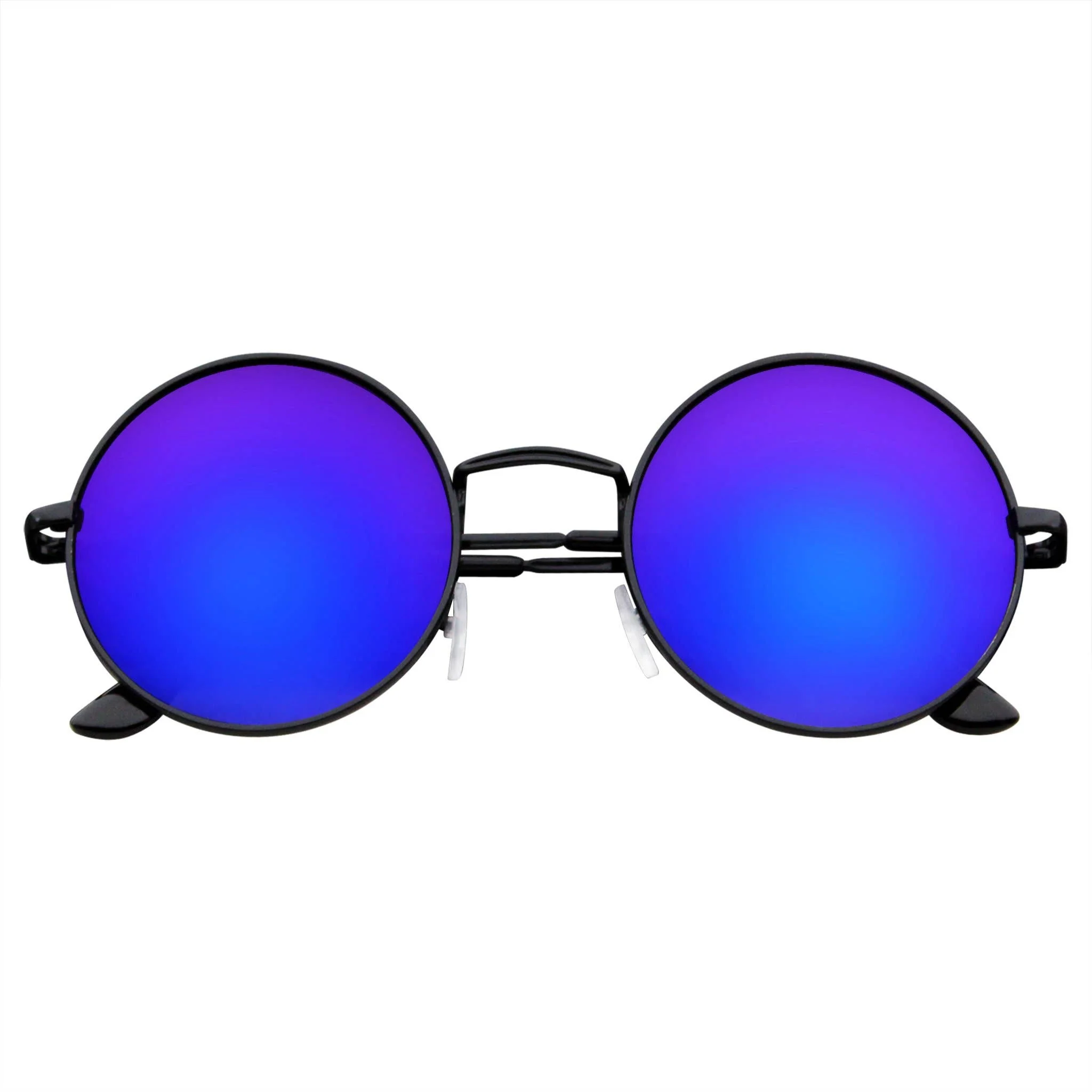 John Lennon Inspired Unisex Sunglasses | Round Hippie Retro Shades | UV Protection - Image 4