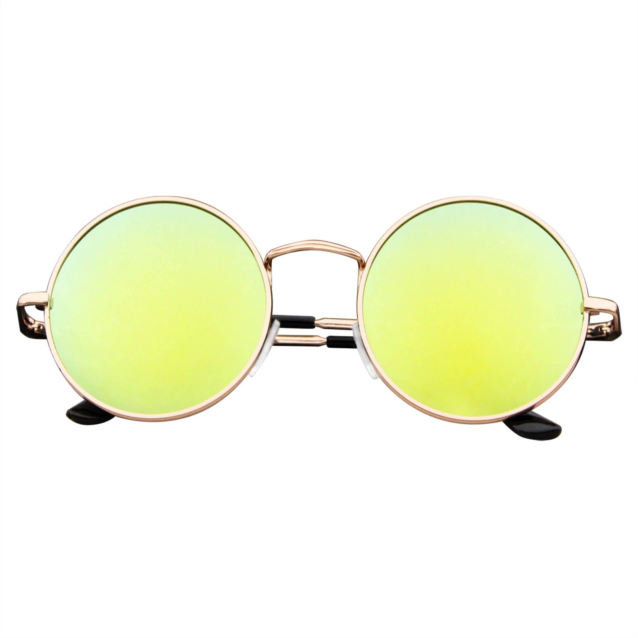 John Lennon Inspired Unisex Sunglasses | Round Hippie Retro Shades | UV Protection - Image 5