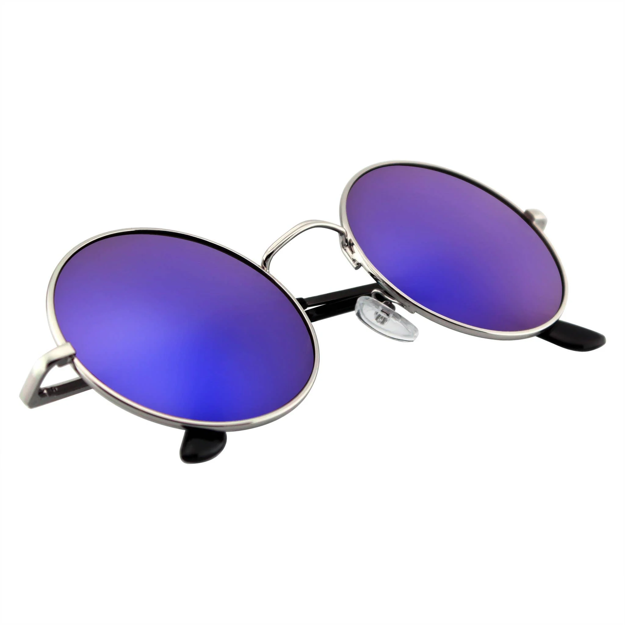 John Lennon Inspired Unisex Sunglasses | Round Hippie Retro Shades | UV Protection - Image 7