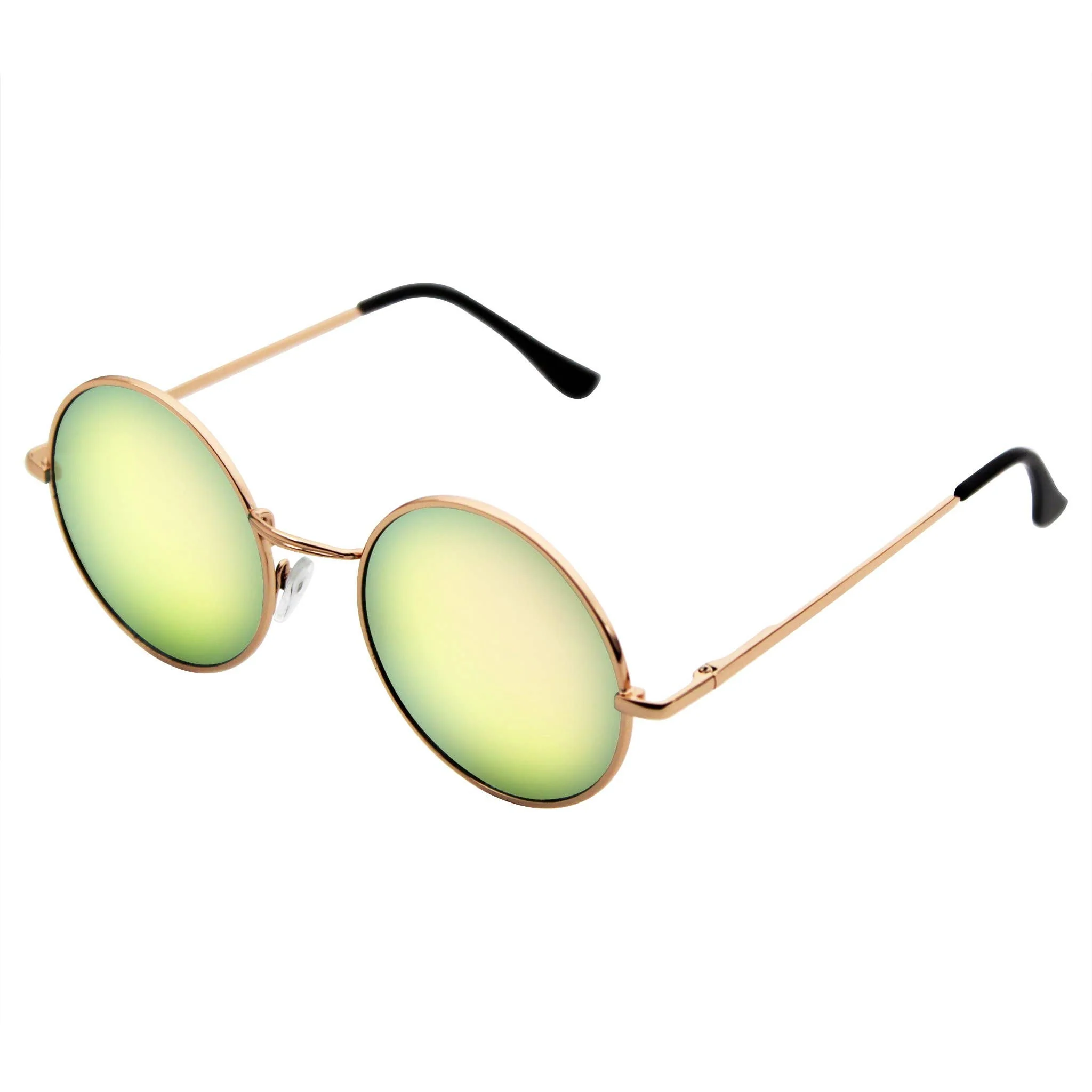 John Lennon Inspired Unisex Sunglasses | Round Hippie Retro Shades | UV Protection - Image 9