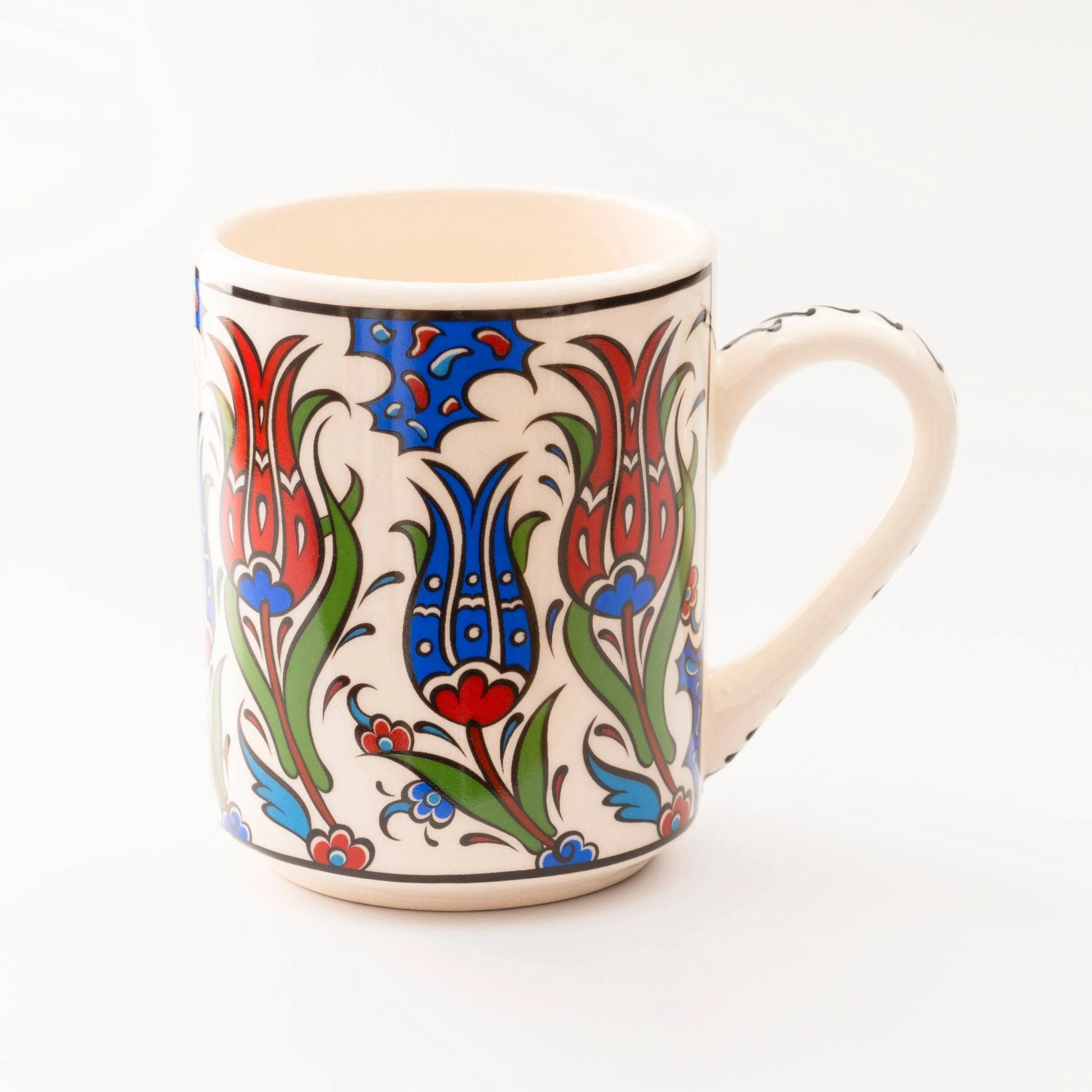 Handmade in Türkiye Ceramic Botanical Mugs - 9 Styles, Mix and Match - Image 10