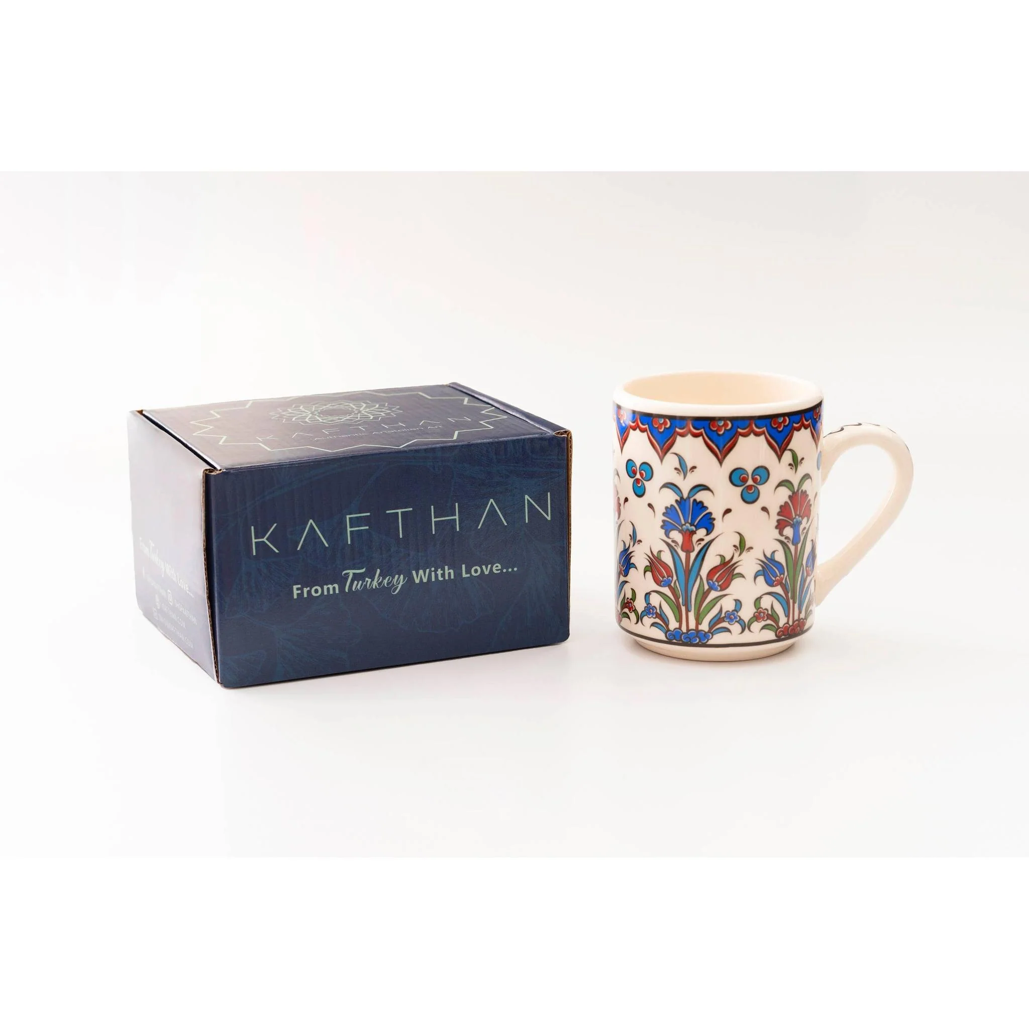 Handmade in Türkiye Ceramic Botanical Mugs - 9 Styles, Mix and Match - Image 13