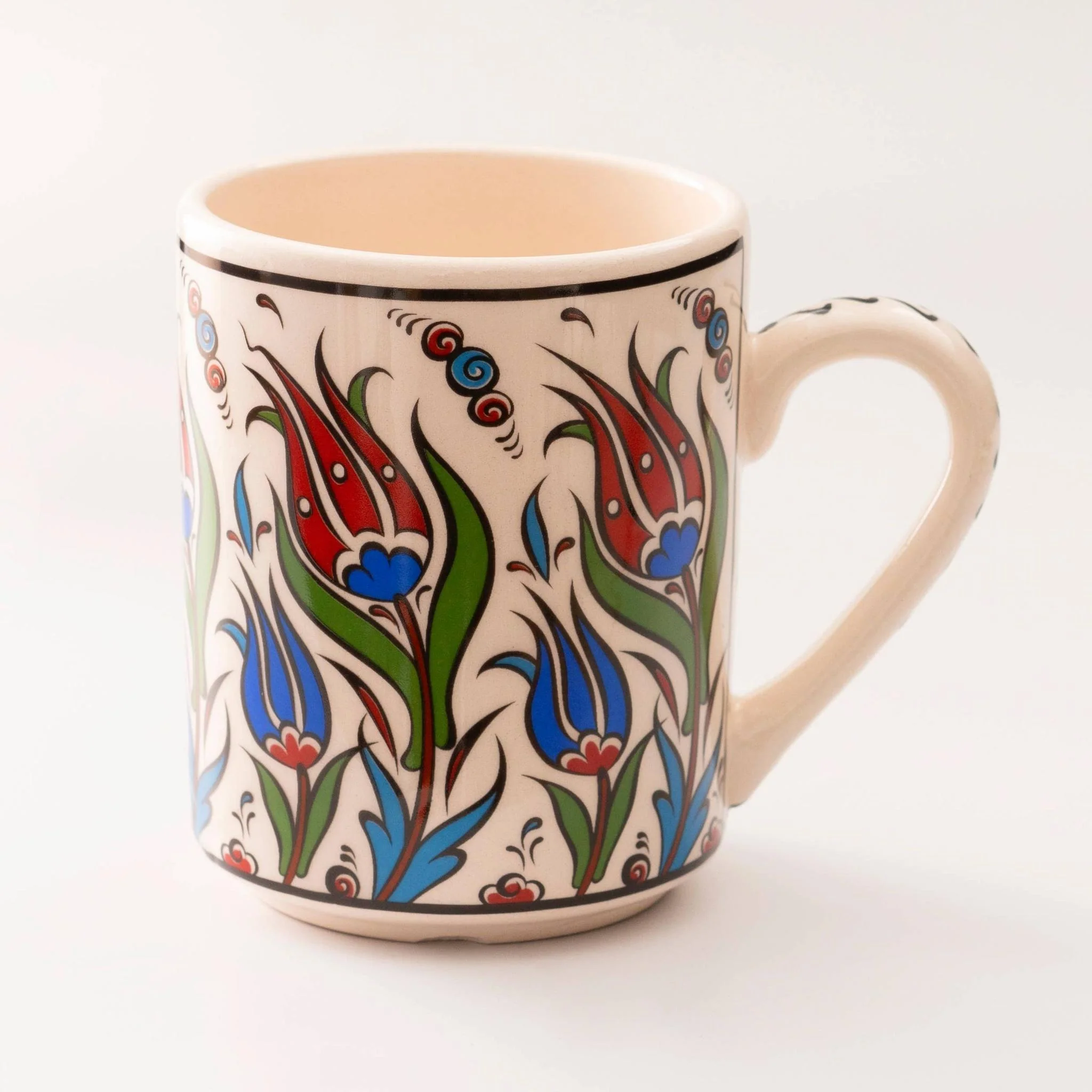 Handmade in Türkiye Ceramic Botanical Mugs - 9 Styles, Mix and Match - Image 15