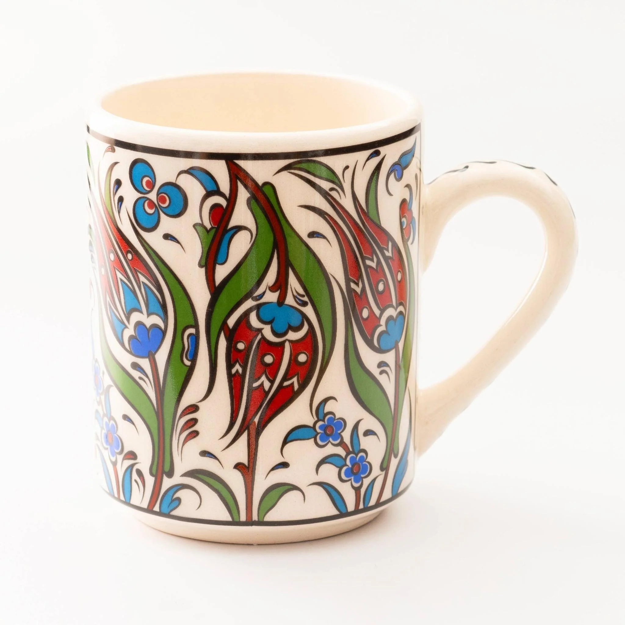 Handmade in Türkiye Ceramic Botanical Mugs - 9 Styles, Mix and Match - Image 21