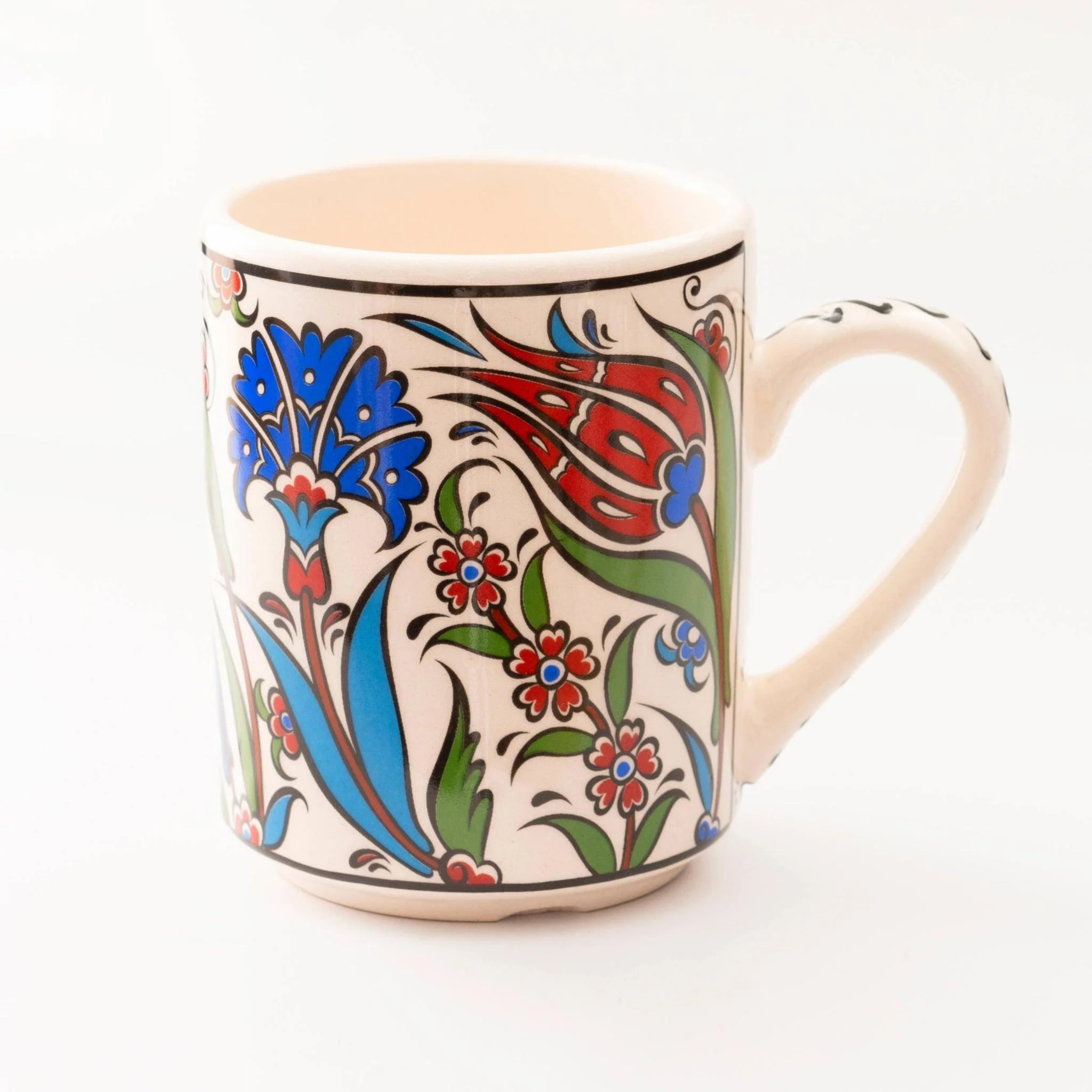 Handmade in Türkiye Ceramic Botanical Mugs - 9 Styles, Mix and Match - Image 3
