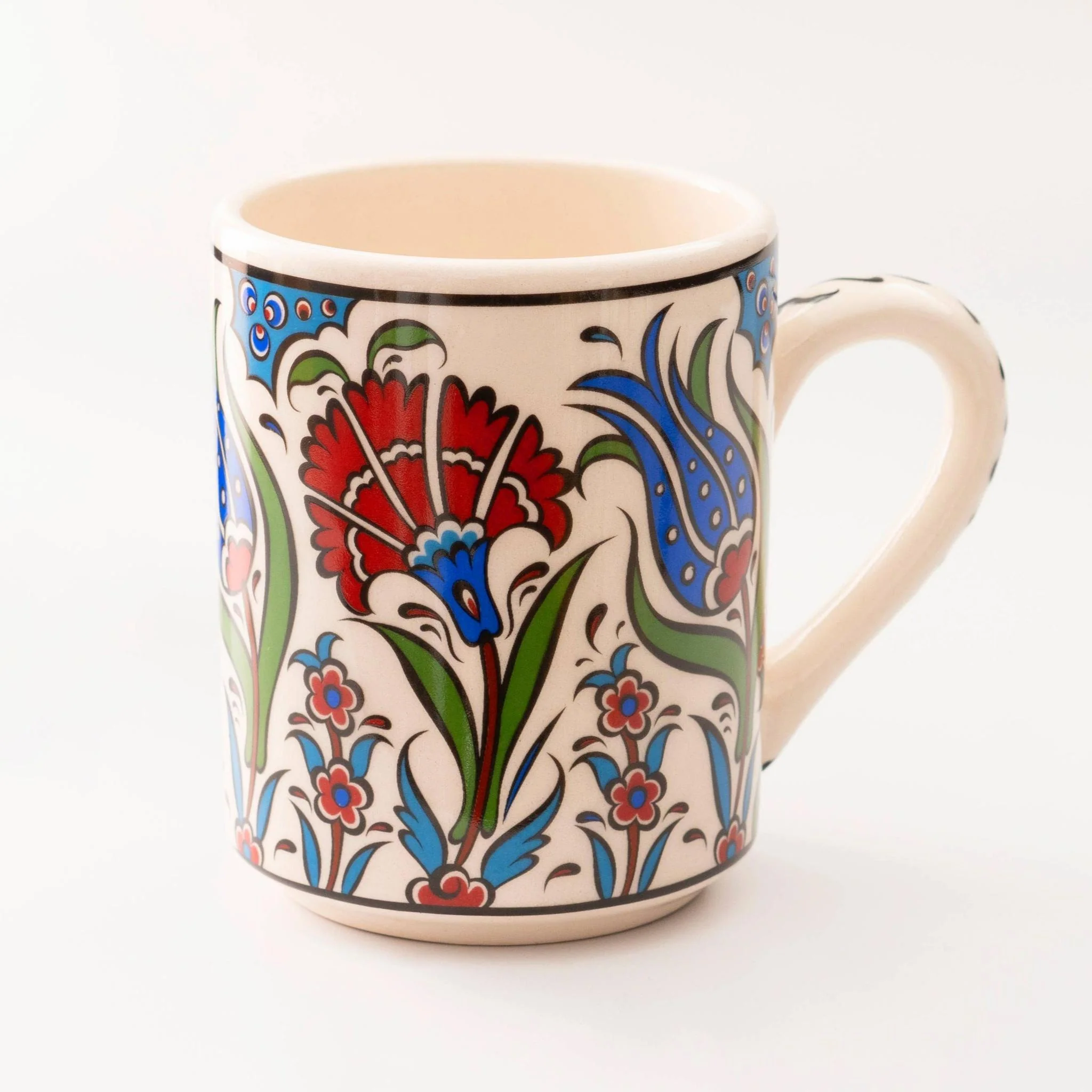 Handmade in Türkiye Ceramic Botanical Mugs - 9 Styles, Mix and Match - Image 5