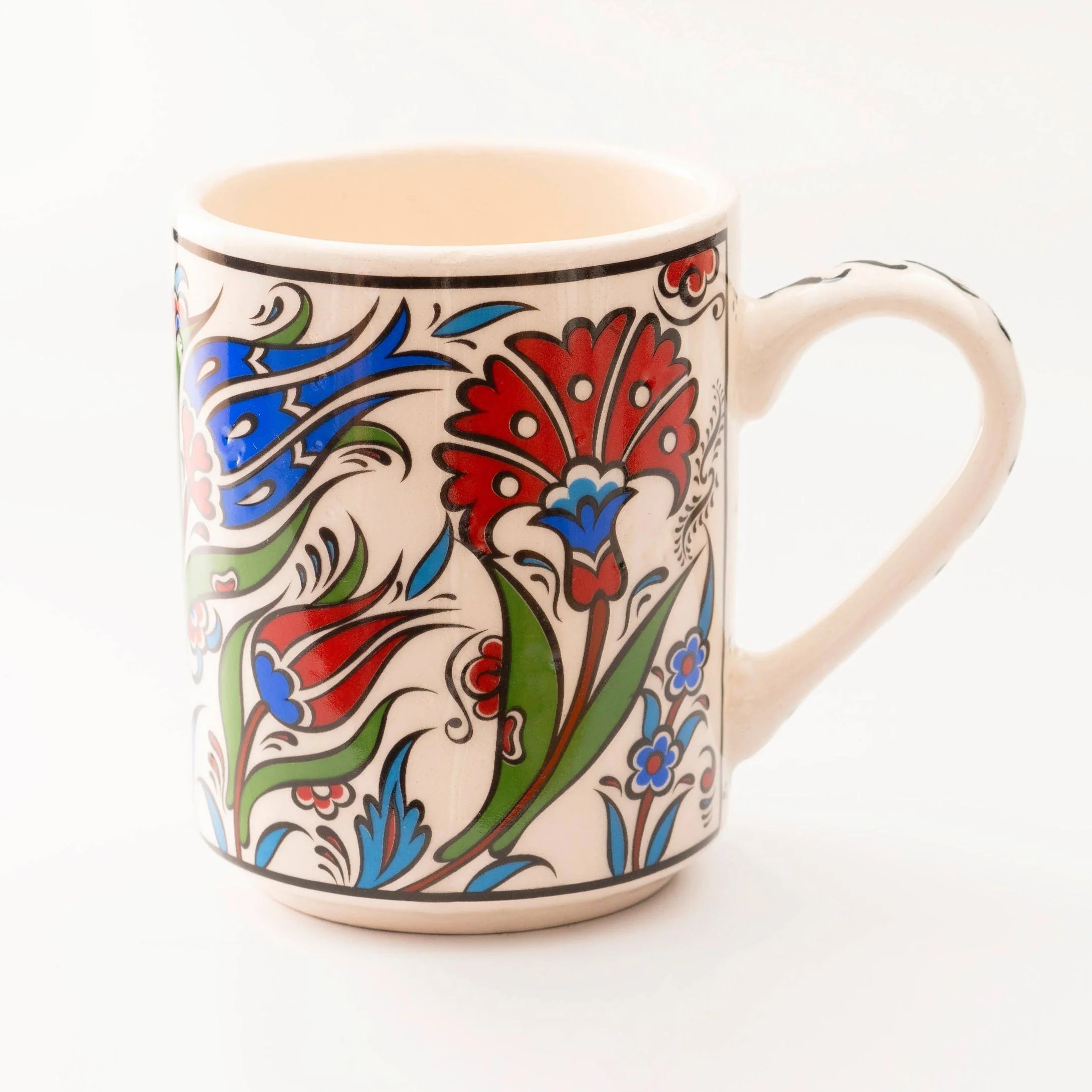 Handmade in Türkiye Ceramic Botanical Mugs - 9 Styles, Mix and Match - Image 6