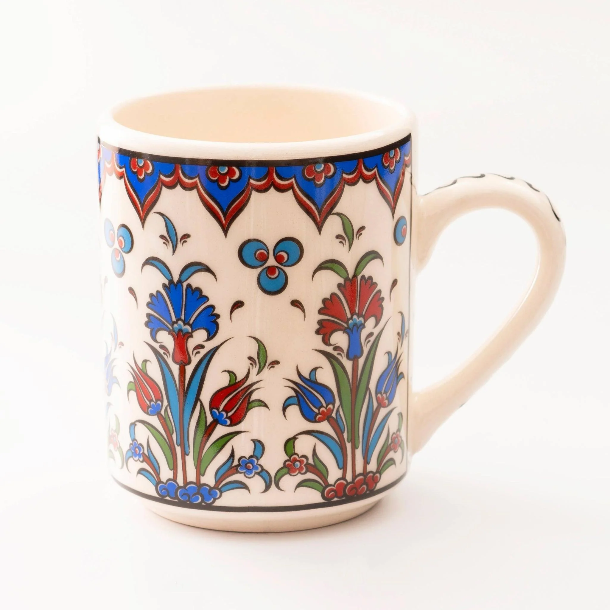 Handmade in Türkiye Ceramic Botanical Mugs - 9 Styles, Mix and Match - Image 7