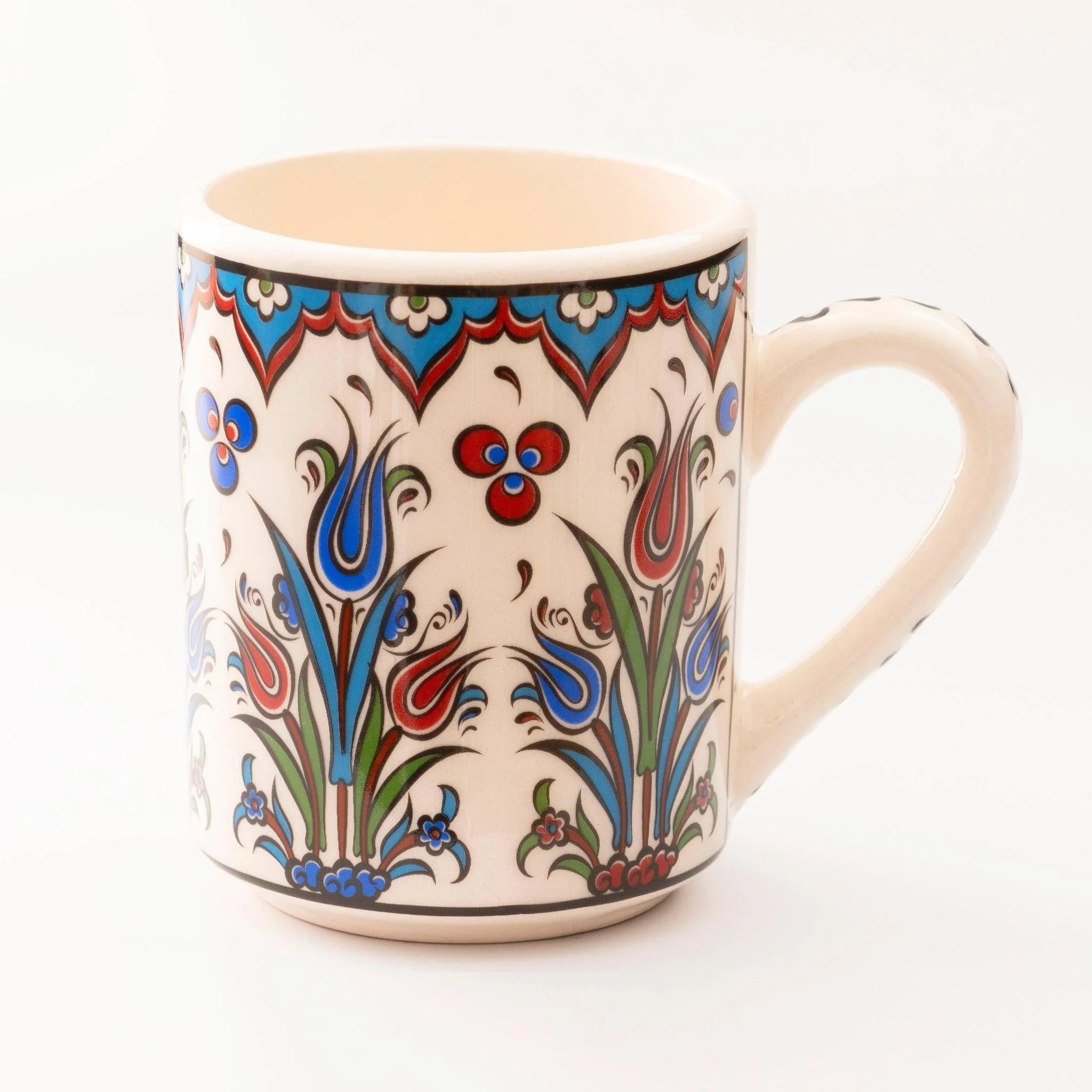 Handmade in Türkiye Ceramic Botanical Mugs - 9 Styles, Mix and Match - Image 8