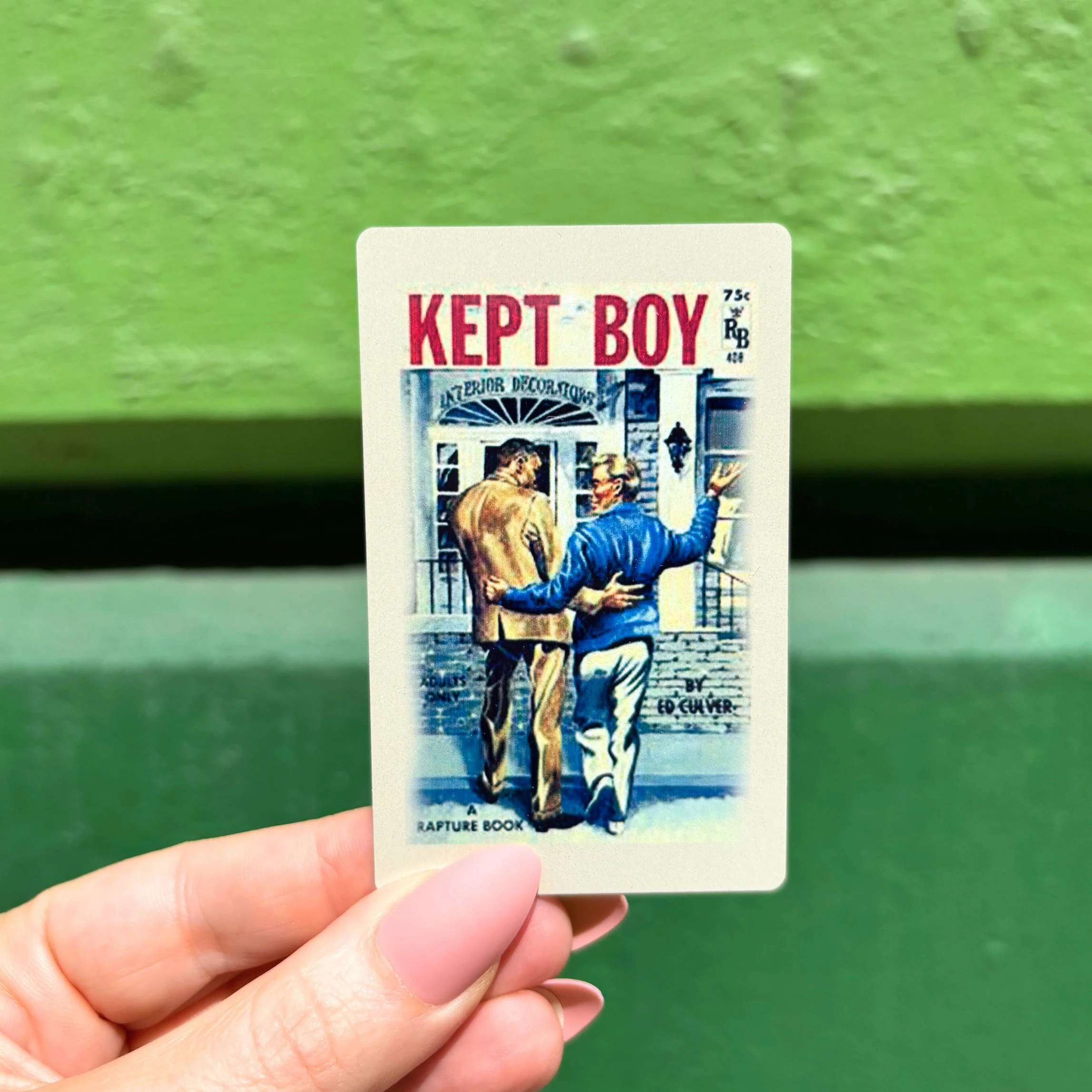 Kept Boy Aluminum Refrigerator Magnet | Pride Gay - Image 2