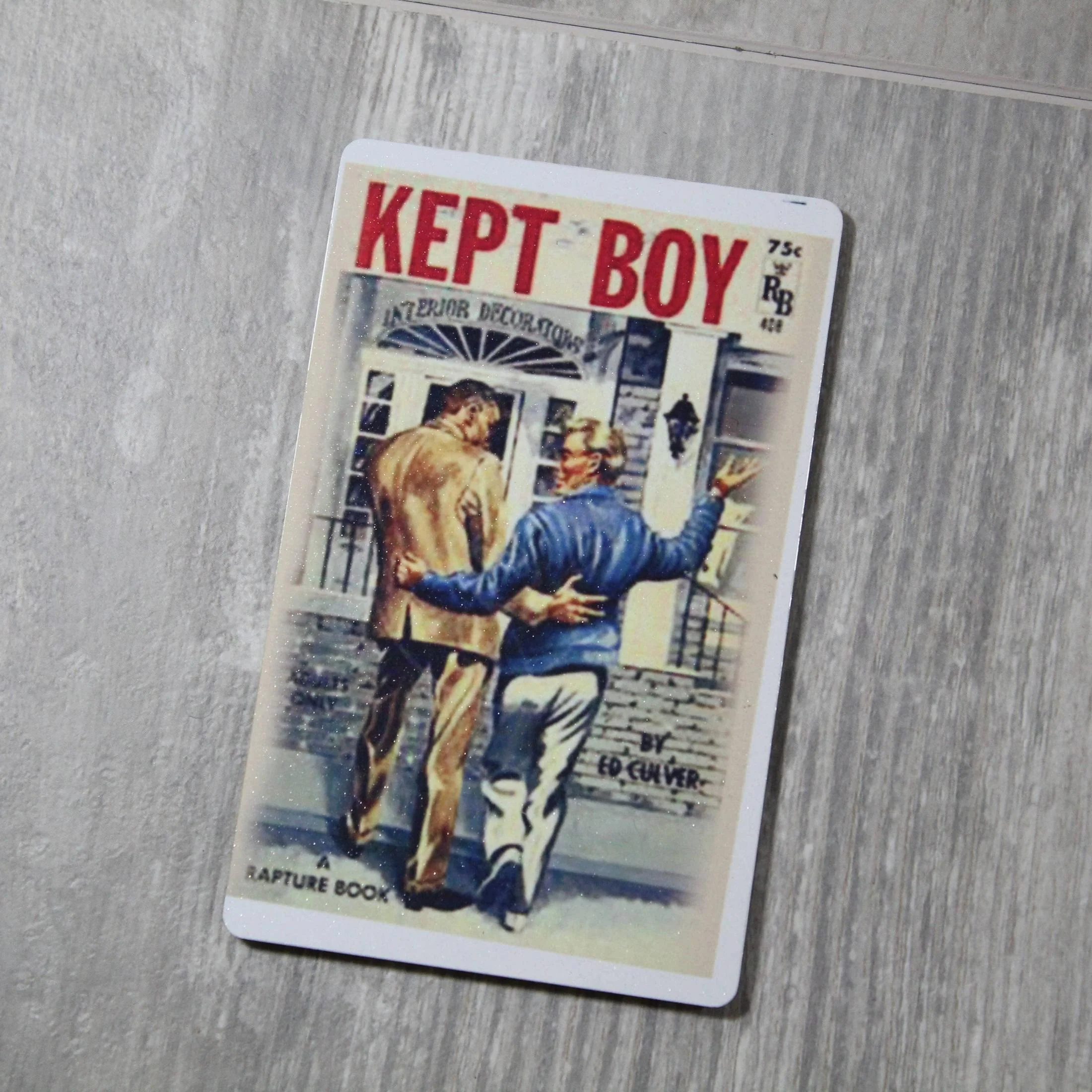 Kept Boy Aluminum Refrigerator Magnet | Pride Gay - Image 3