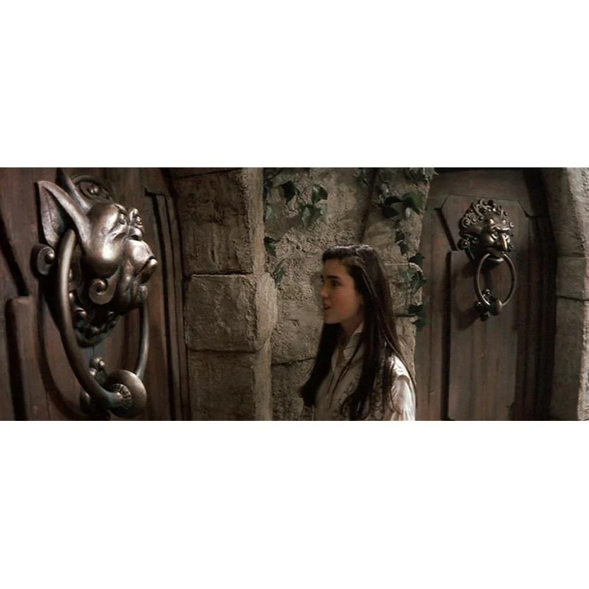 Labyrinth Door Knockers 3D Enamel Pin Set | Fantasy Movie Inspired Bronze Pins - Image 6