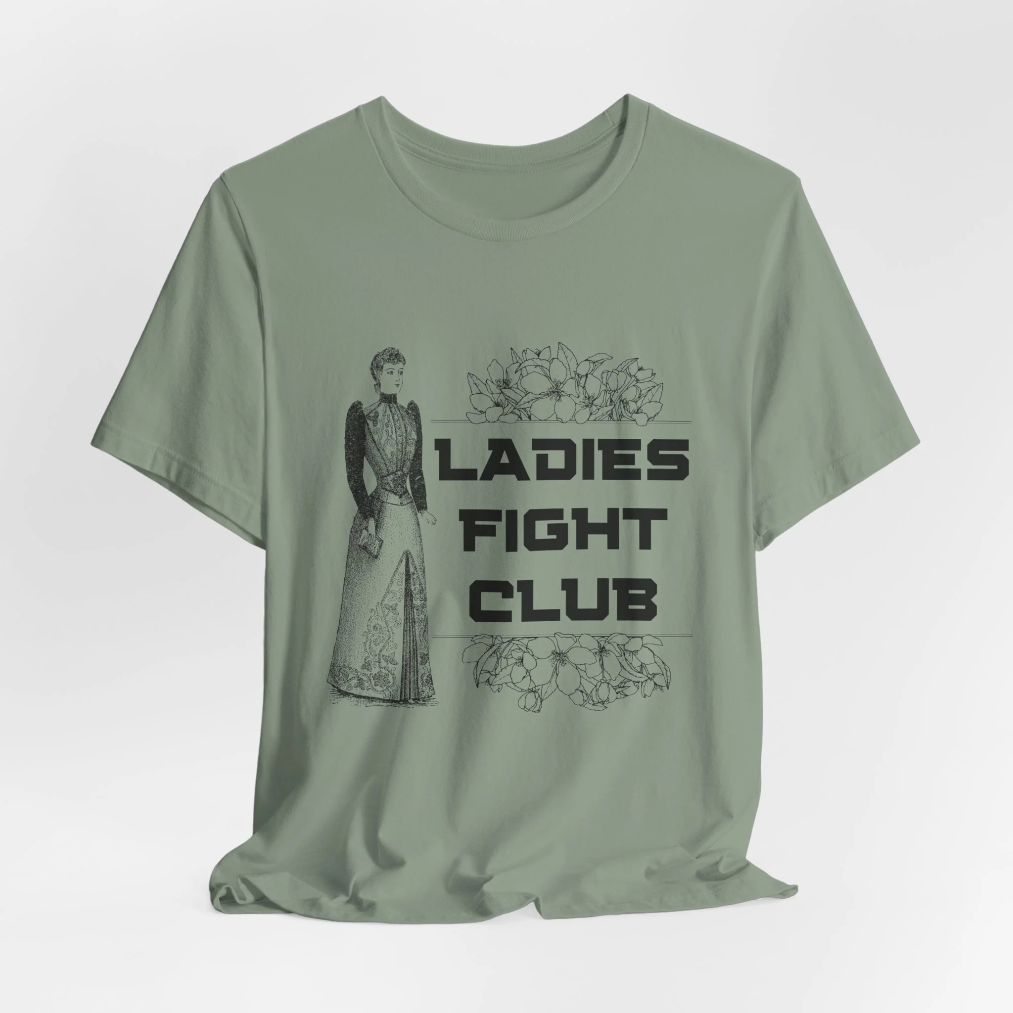 Ladies Fight Club Jersey Short Sleeve Tee Sizes SM-4XL | Plus Size Available - Image 4