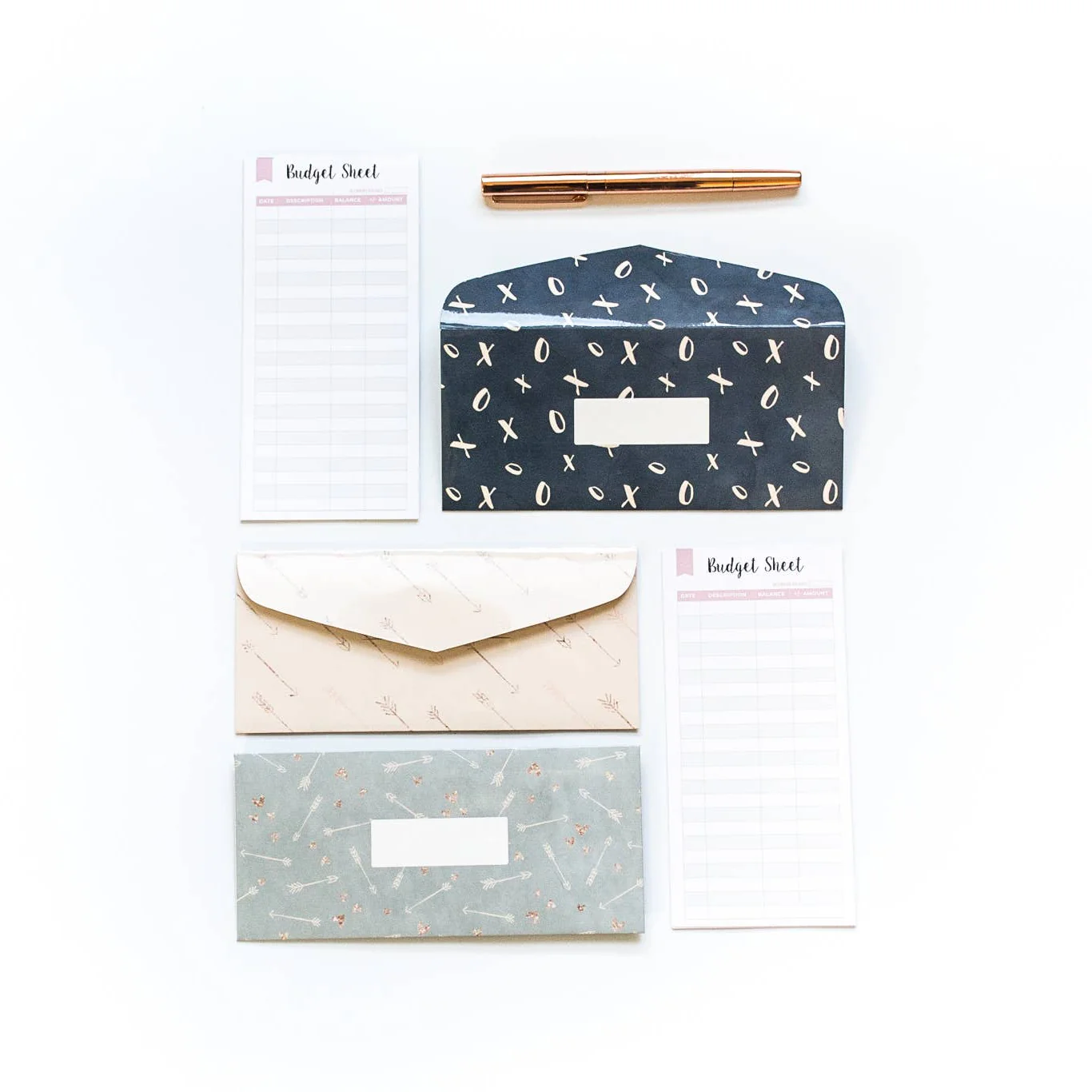 Reusable Budget & Savings Cash Envelopes | Money Paper Container - Image 3