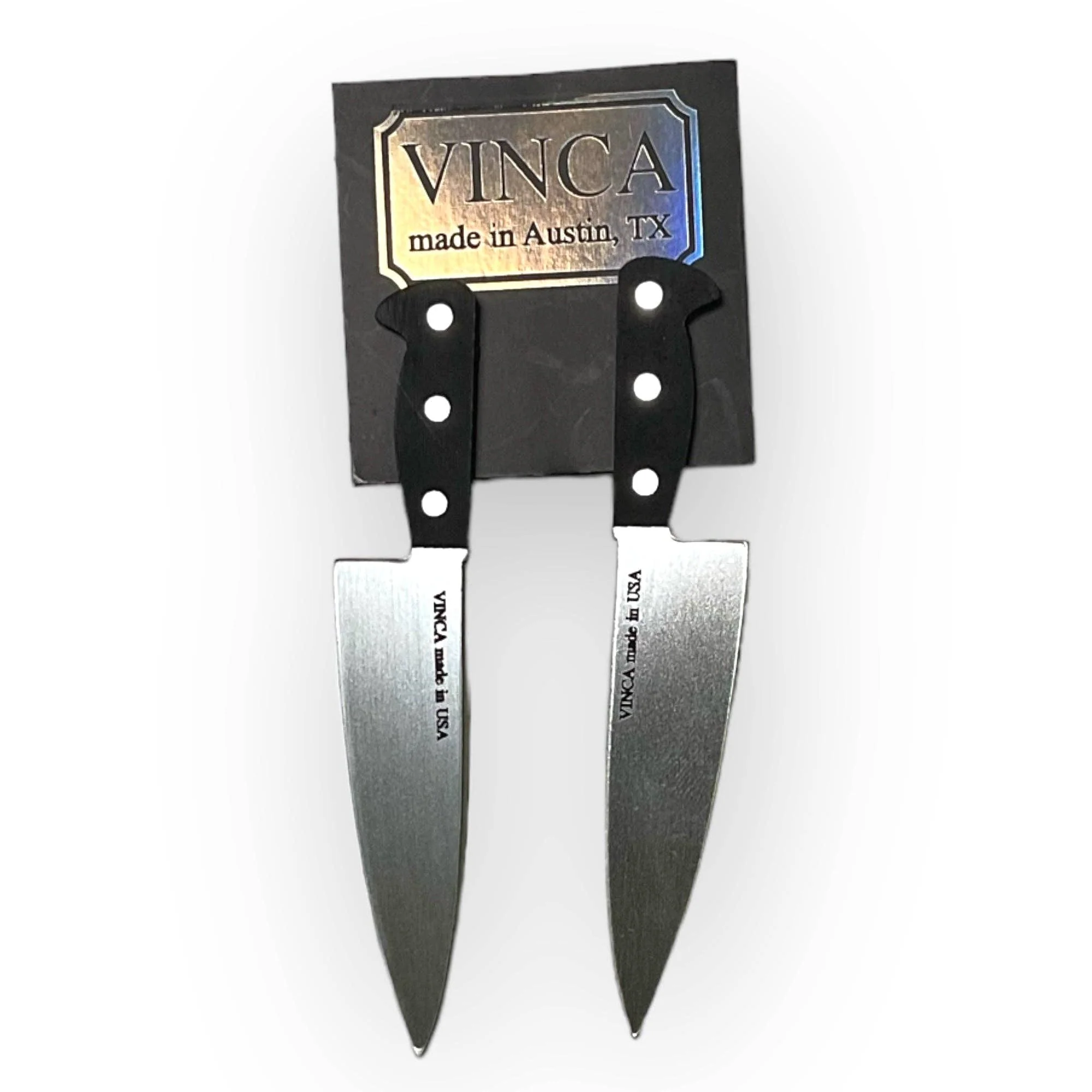 Chef's Knife Earrings | Extra Large 3" | King-sized Goth-Punk-Rock Jewelry Earrings - Image 2