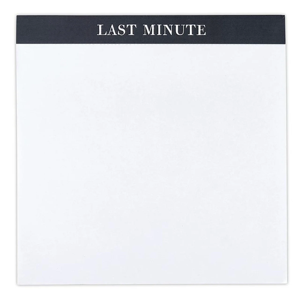 Last Minute Chunky Square Notepad Block | 7.25" x 7.25" - Image 2