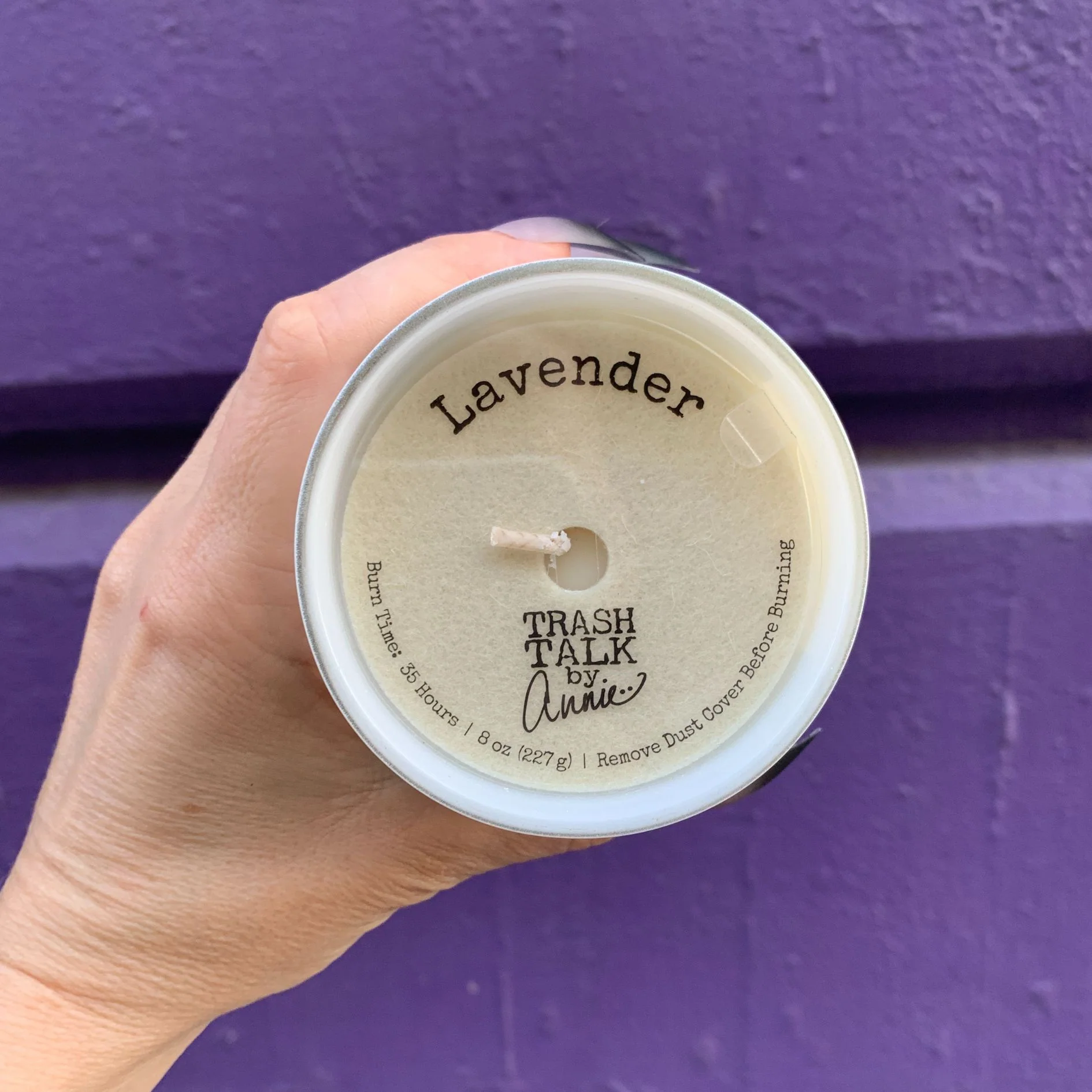 My Last Nerve Jar Candle | Vintage Photograph Double Sided Design | Soy Wax Lavender Scent - Image 8