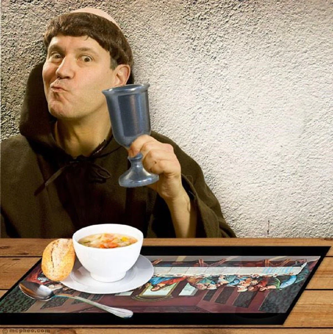 3 Packs of Last Supper Paper Placemats (40 per pack) | Funny Peel-Off Pad for a Biblical Feast at Home - Image 4