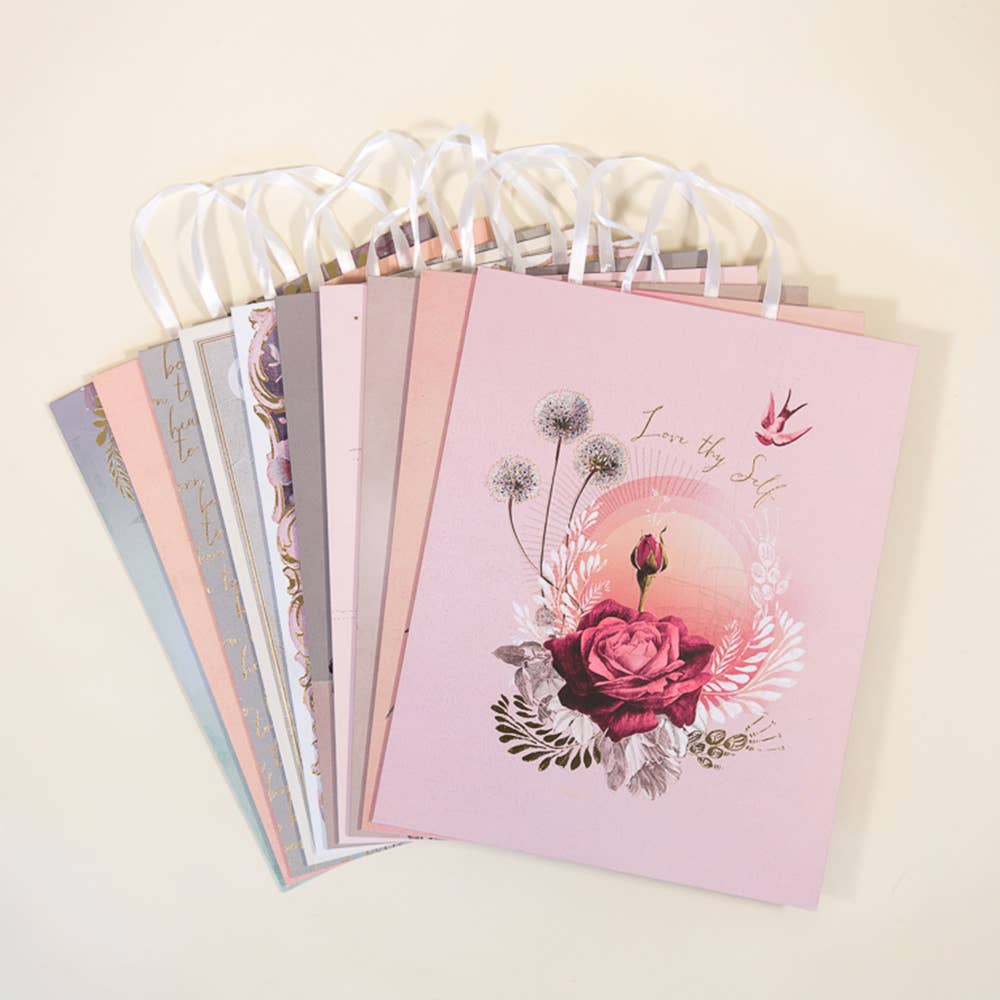 Lavender Rose 11" x 14" Art Print | Pre-Hung with Silk Ribbon for Easy Hanging | Gift for Her - Image 7
